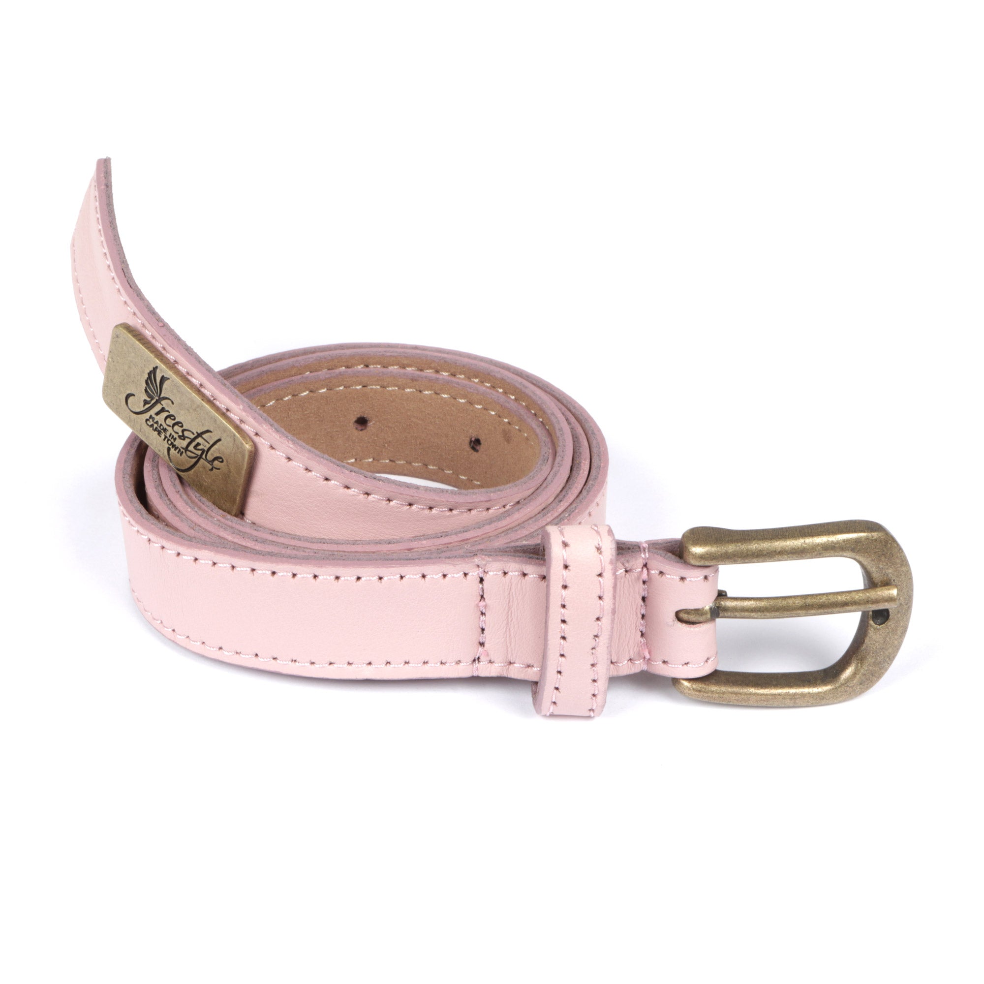 Black Friday - Lexi 22mm Ladies Onspan Pink Premium Leather Belt