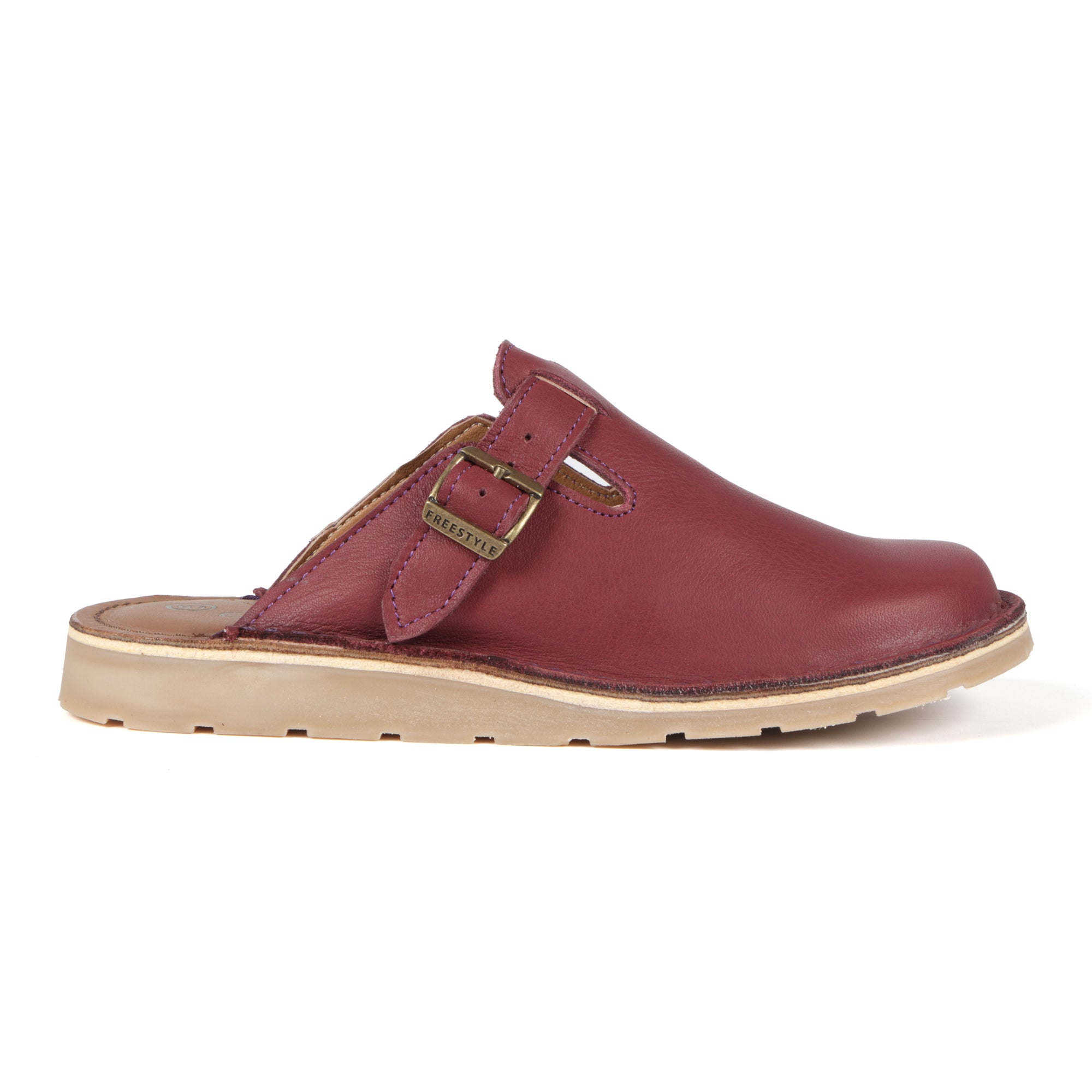 Charlize premium leather handcrafted clog - Freestyle SA Proudly local leather boots veldskoens vellies leather shoes suede veldskoens