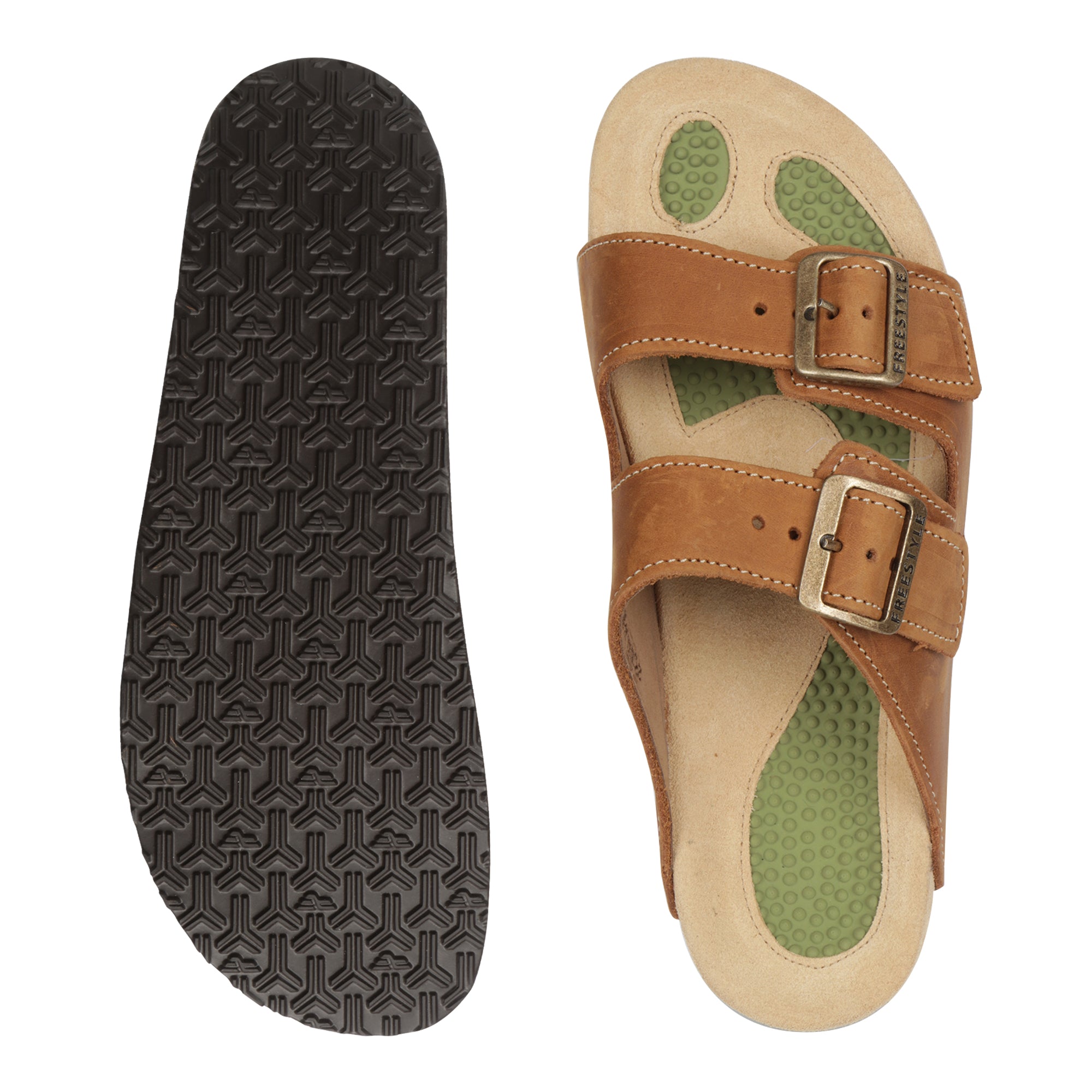 Corkies Sophie Ripple Premium Leather Anatomical Health Sandal