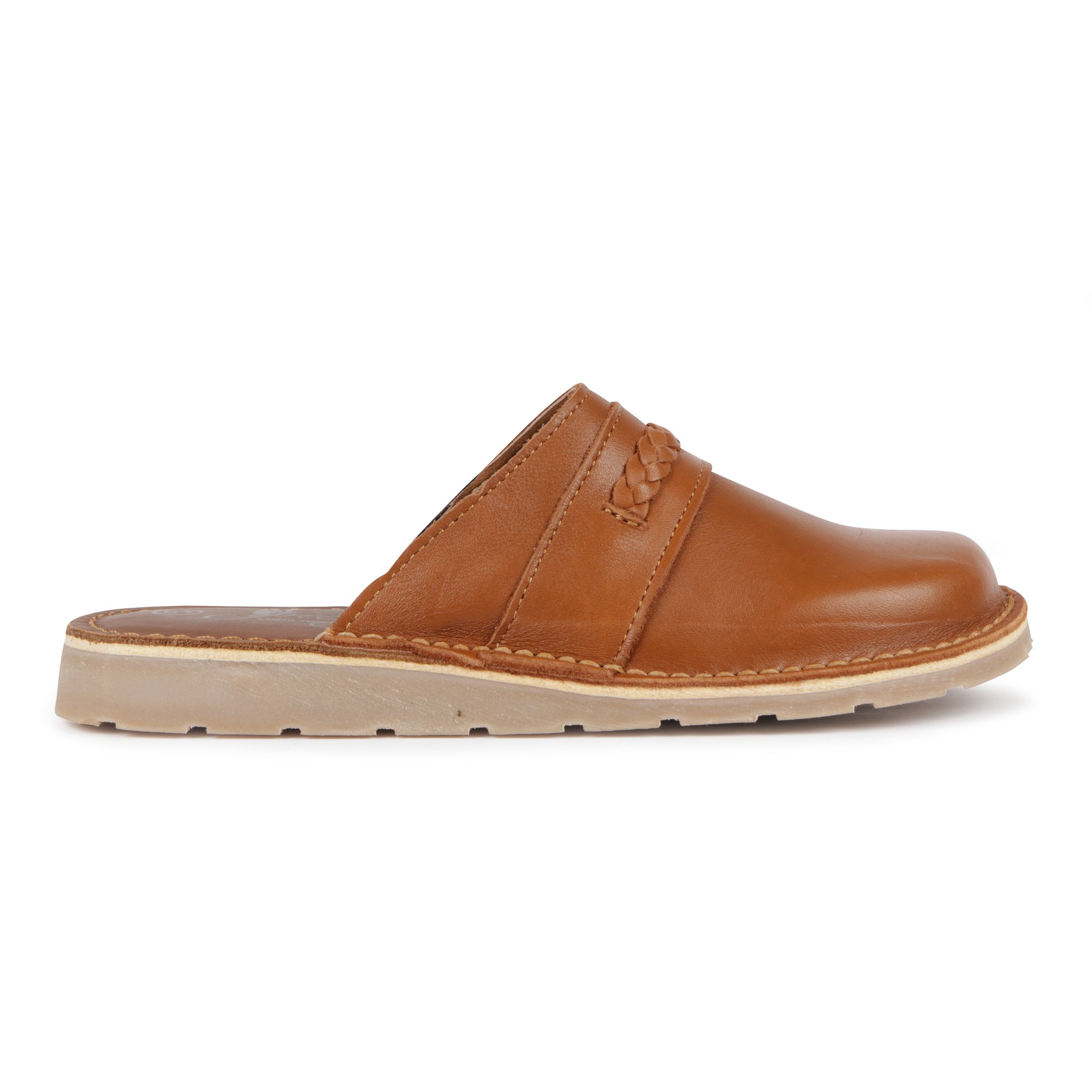 Sienna premium leather handcrafted Slip-On Clog