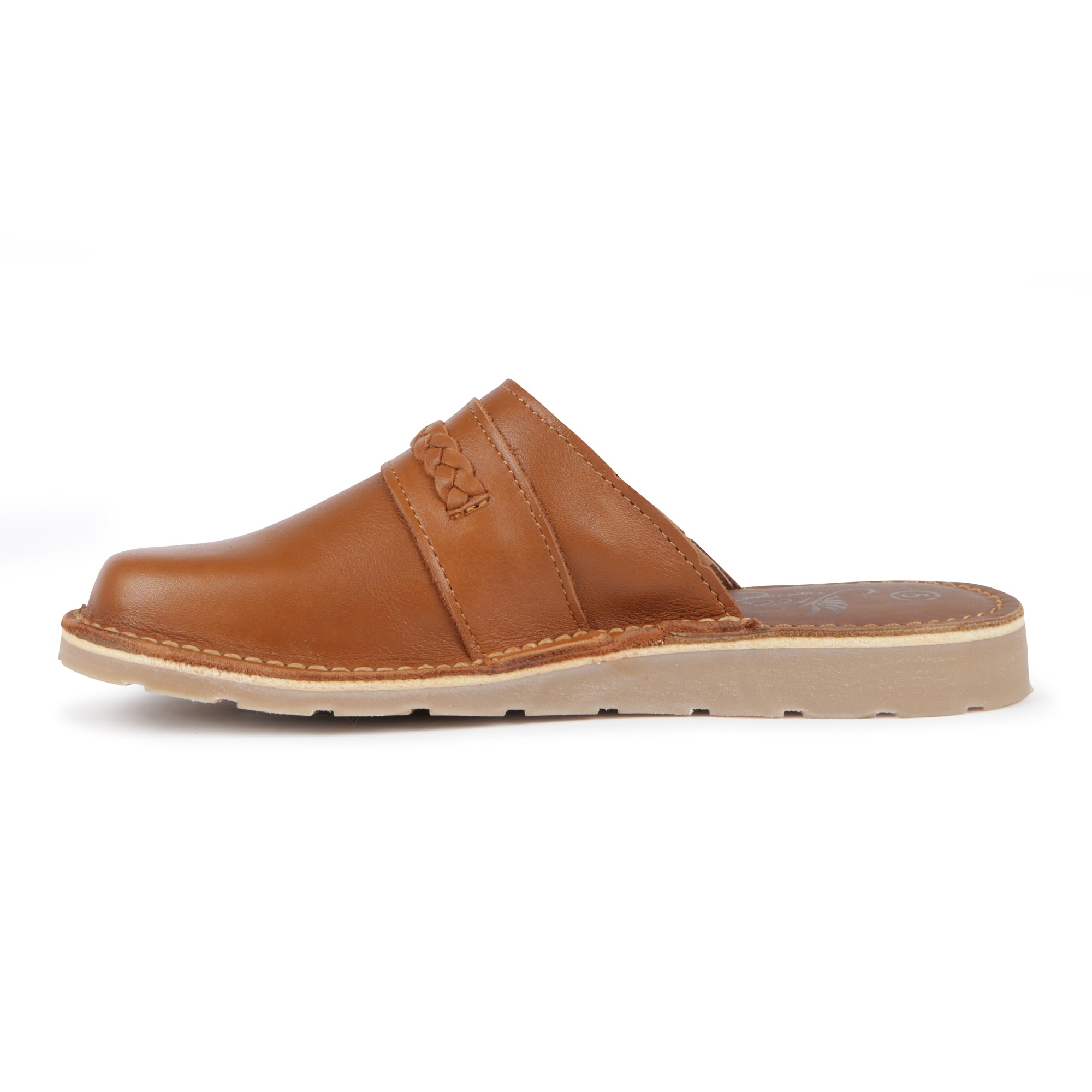 Sienna premium leather handcrafted Slip-On Clog