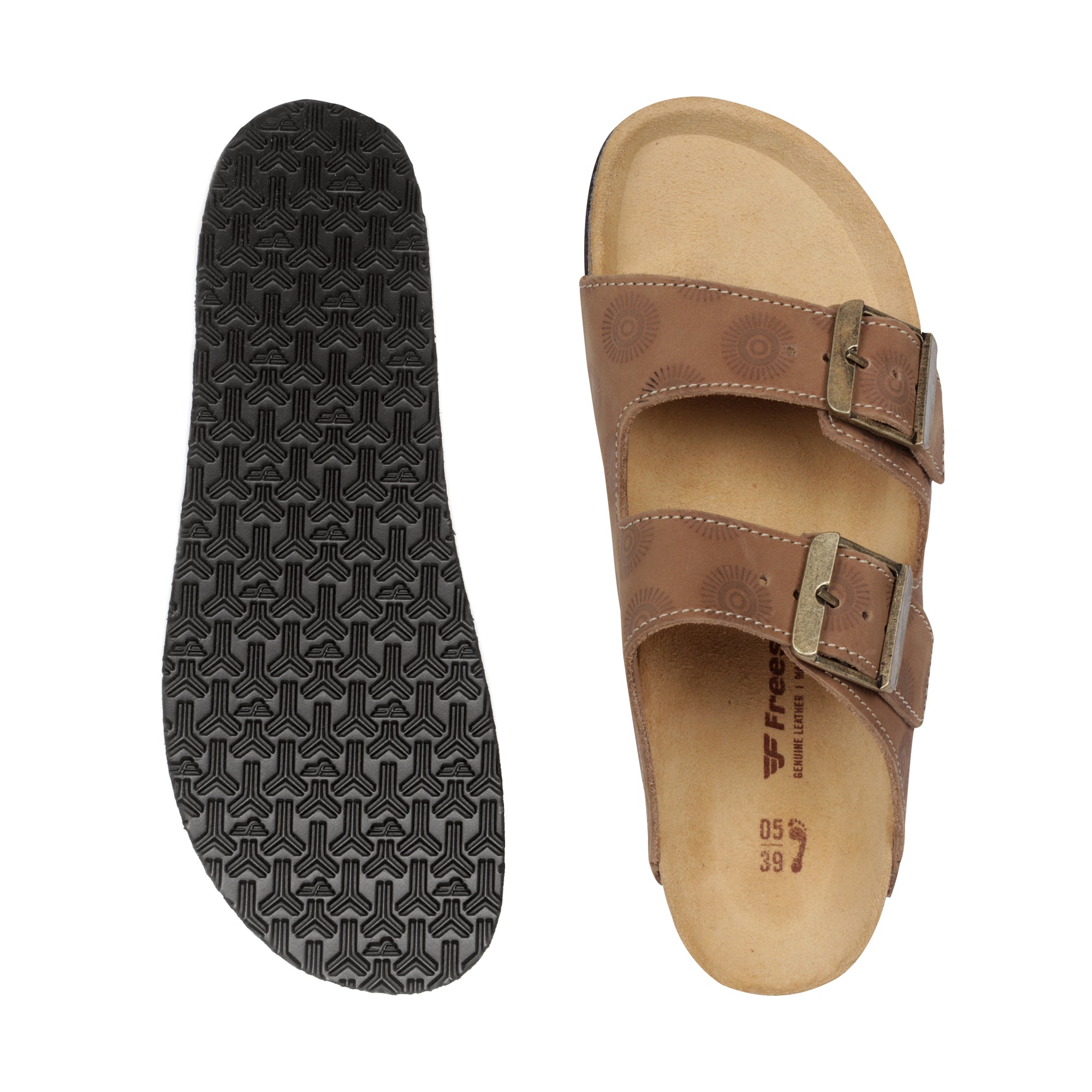 Corkies Sophie Ladies Anatomical Premium Nubuck Leather sandals