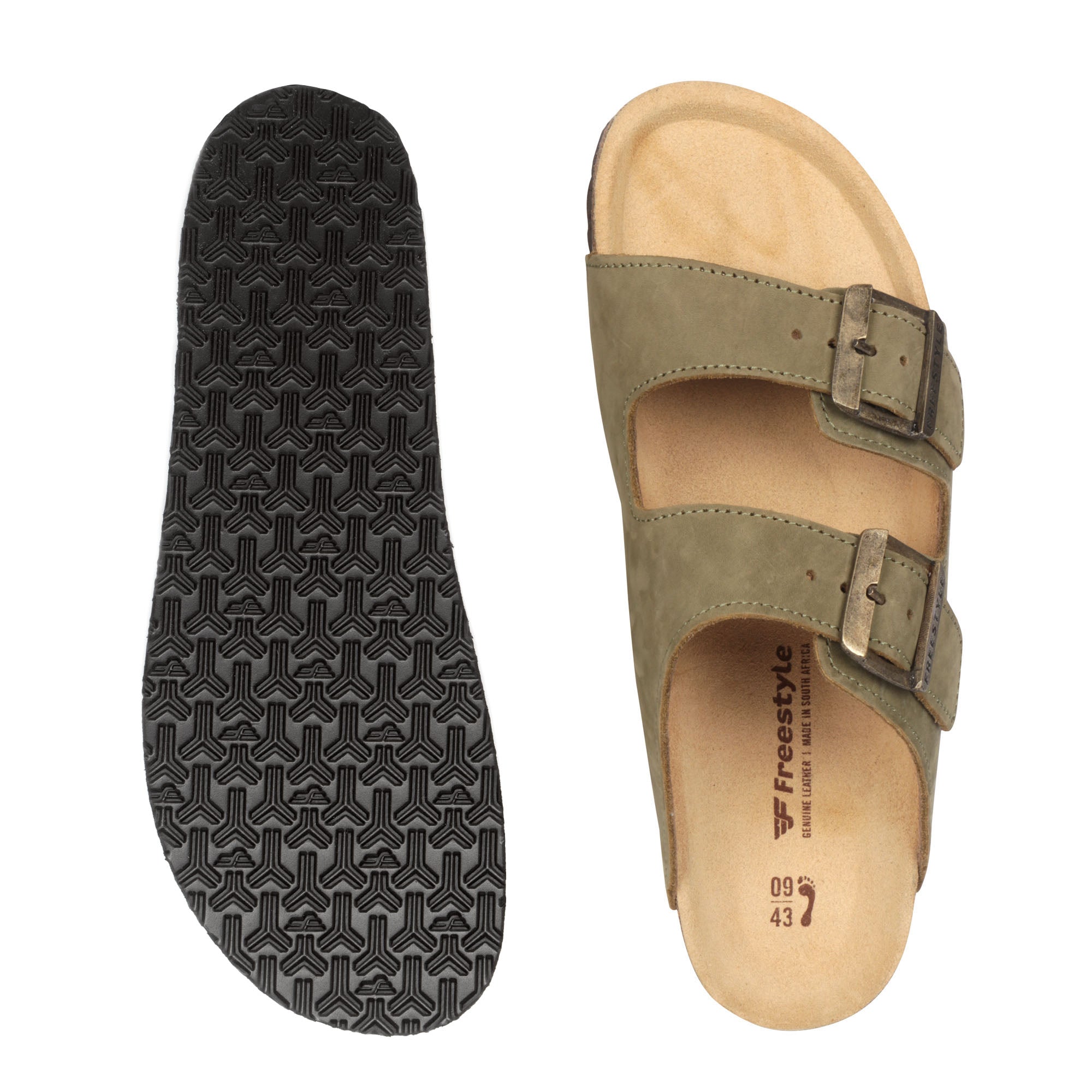 Corkies Sophie Ladies Anatomical Premium Nubuck Leather sandals