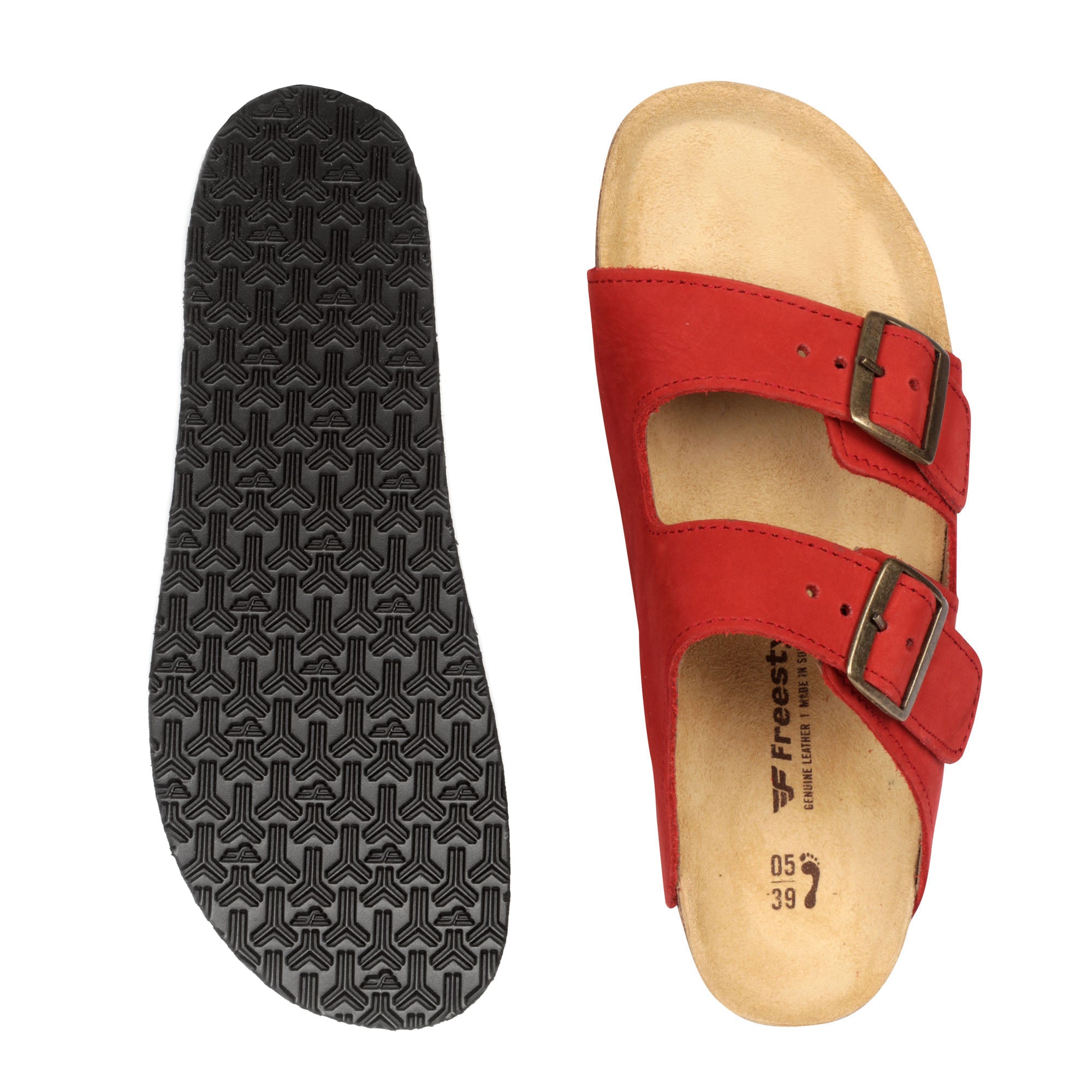 Corkies Sophie Ladies Anatomical Premium Nubuck Leather sandals