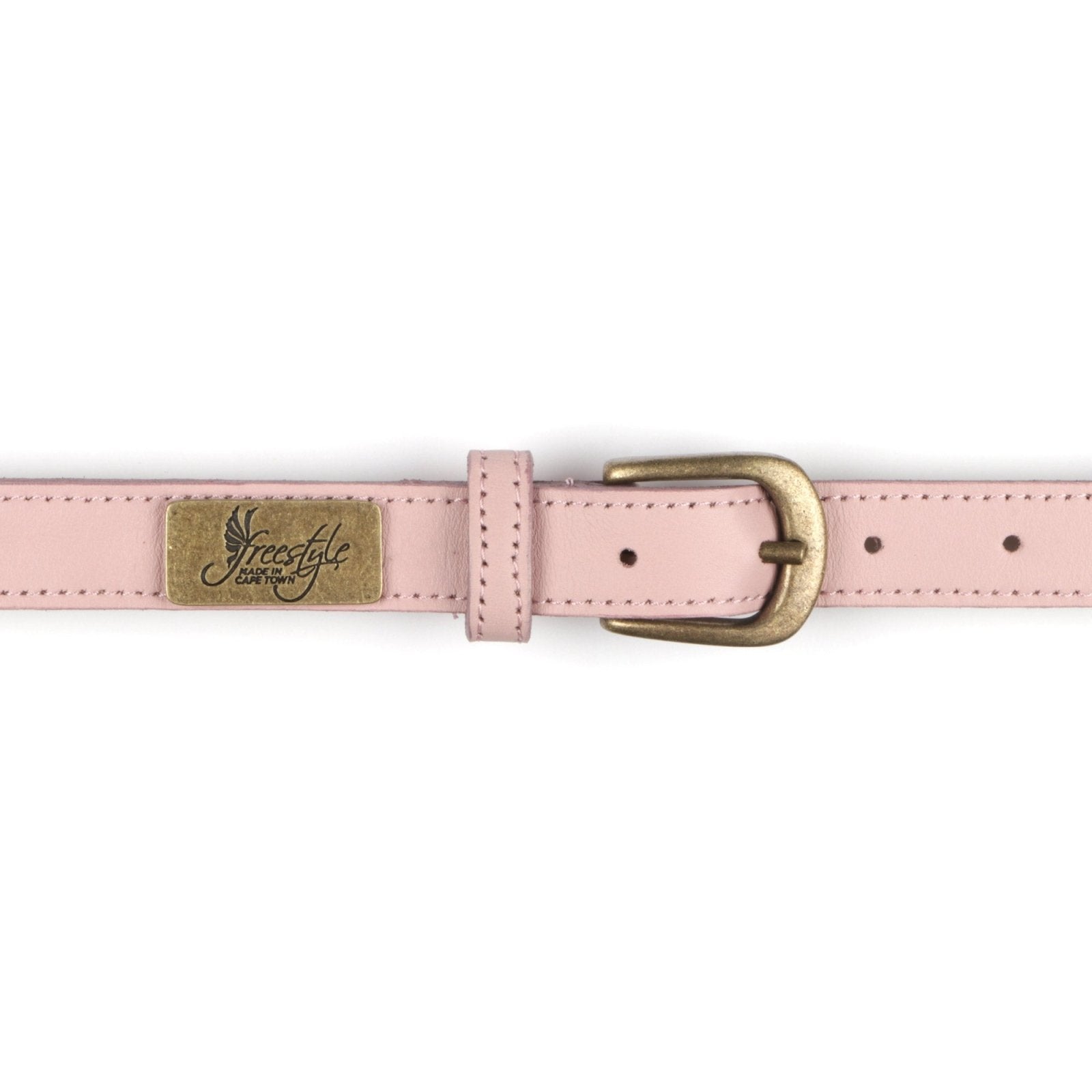 Black Friday - Lexi 22mm Ladies Onspan Pink Premium Leather Belt - Freestyle SA Proudly local leather boots veldskoens vellies leather shoes suede veldskoens