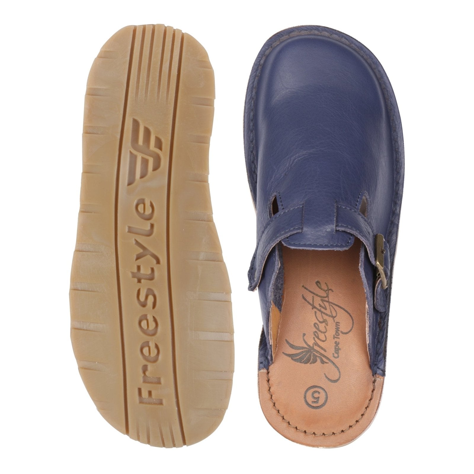 Charlize premium leather handcrafted clog - Freestyle SA Proudly local leather boots veldskoens vellies leather shoes suede veldskoens