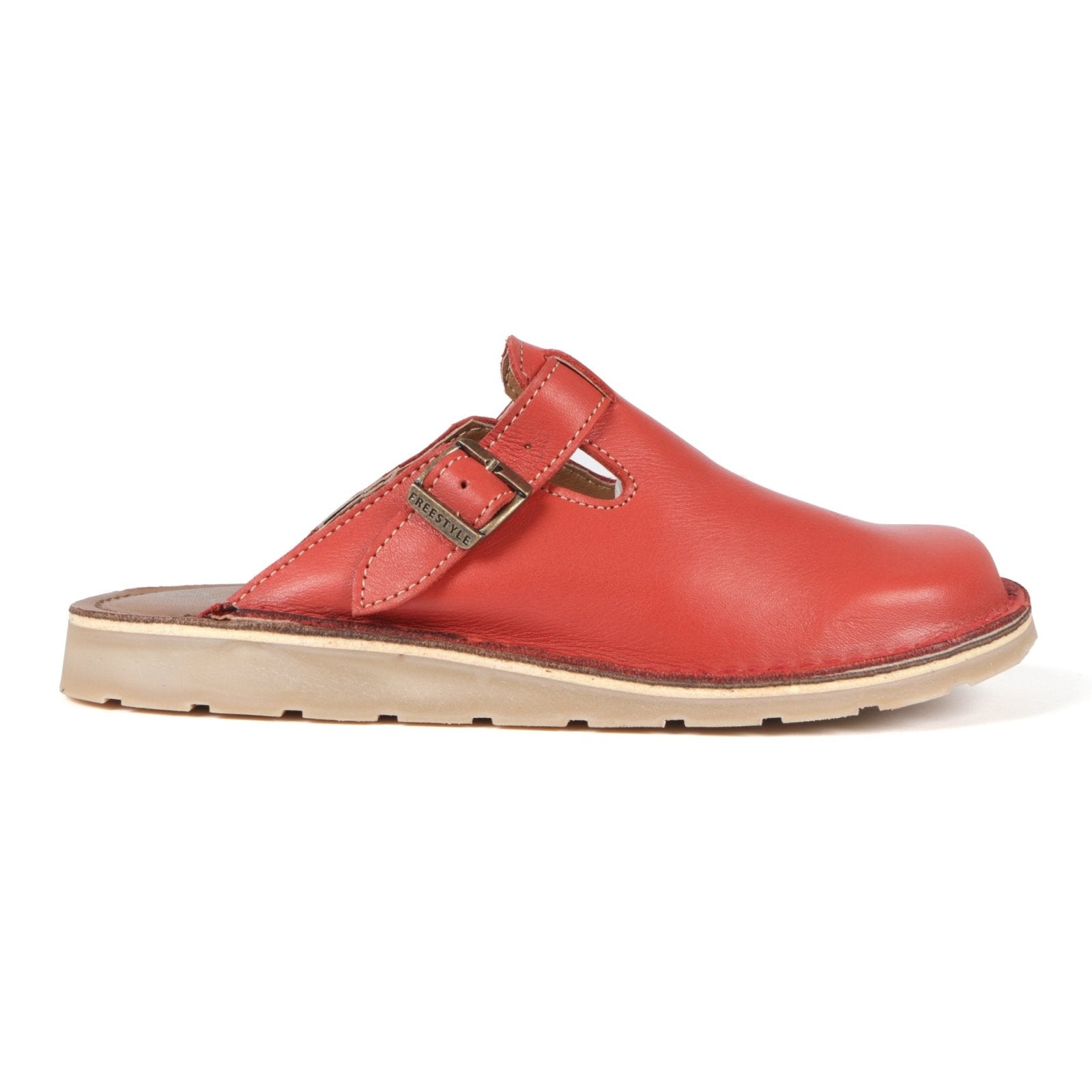 Charlize premium leather handcrafted clog - Freestyle SA Proudly local leather boots veldskoens vellies leather shoes suede veldskoens