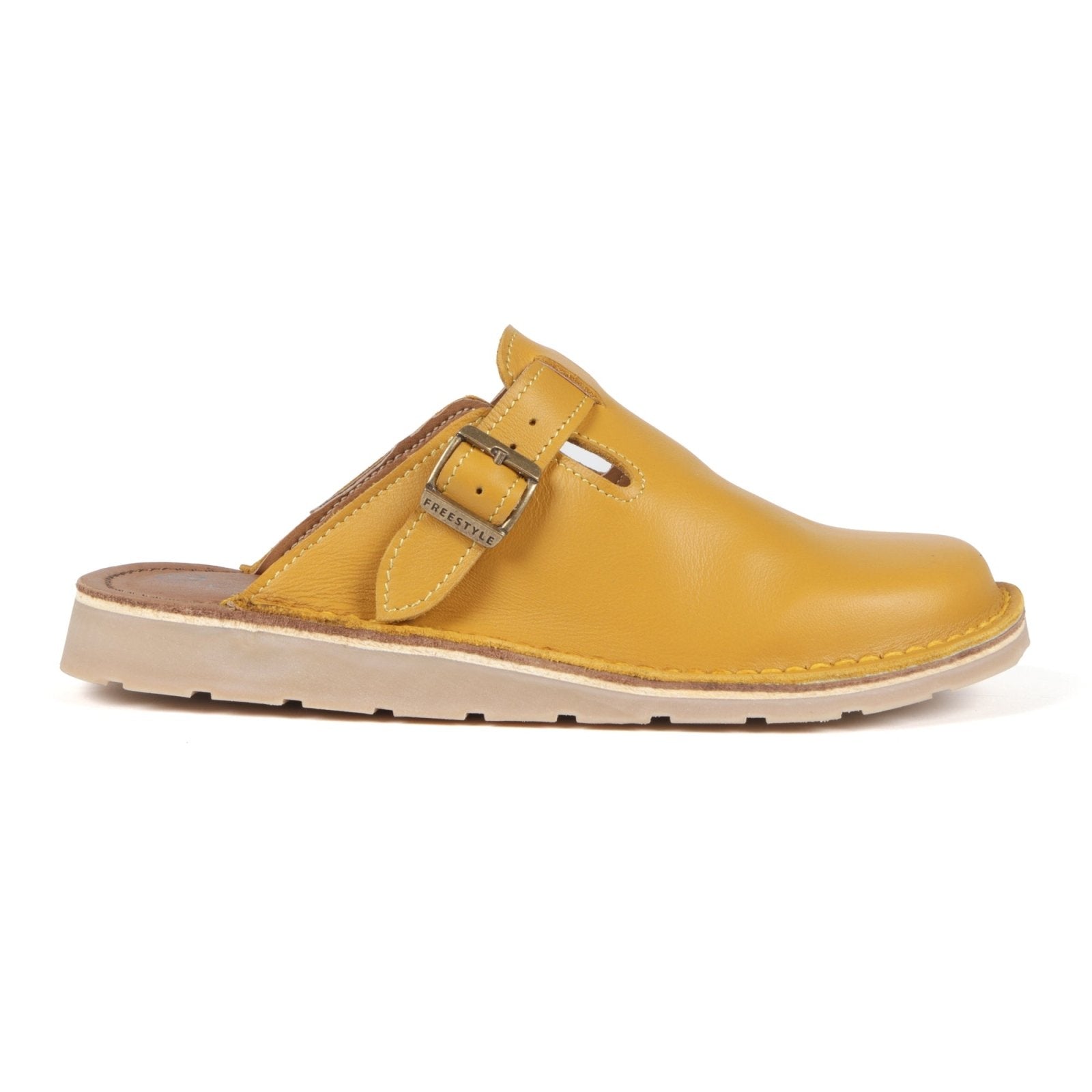 Charlize premium leather handcrafted clog - Freestyle SA Proudly local leather boots veldskoens vellies leather shoes suede veldskoens