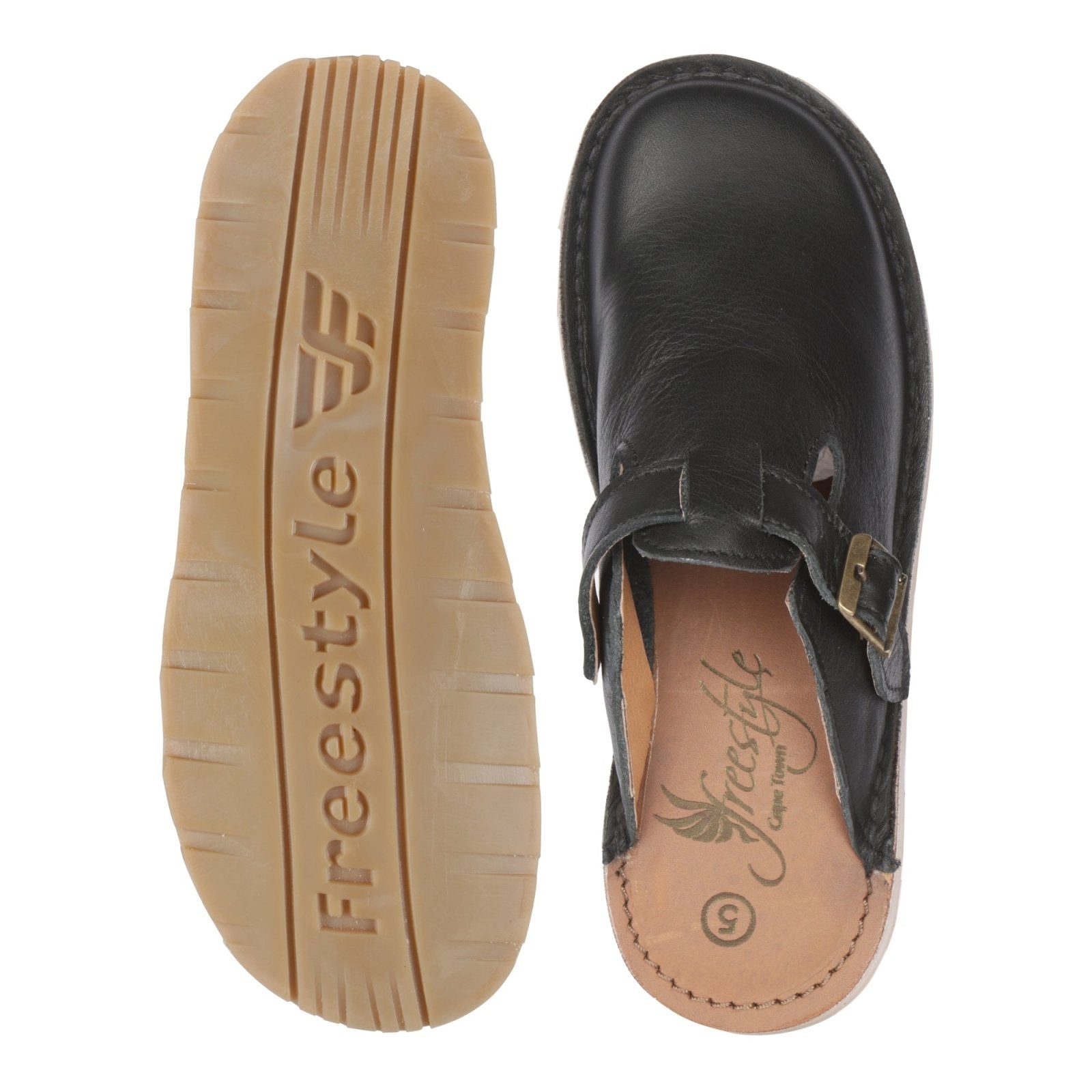 Charlize premium leather handcrafted clog - Freestyle SA Proudly local leather boots veldskoens vellies leather shoes suede veldskoens