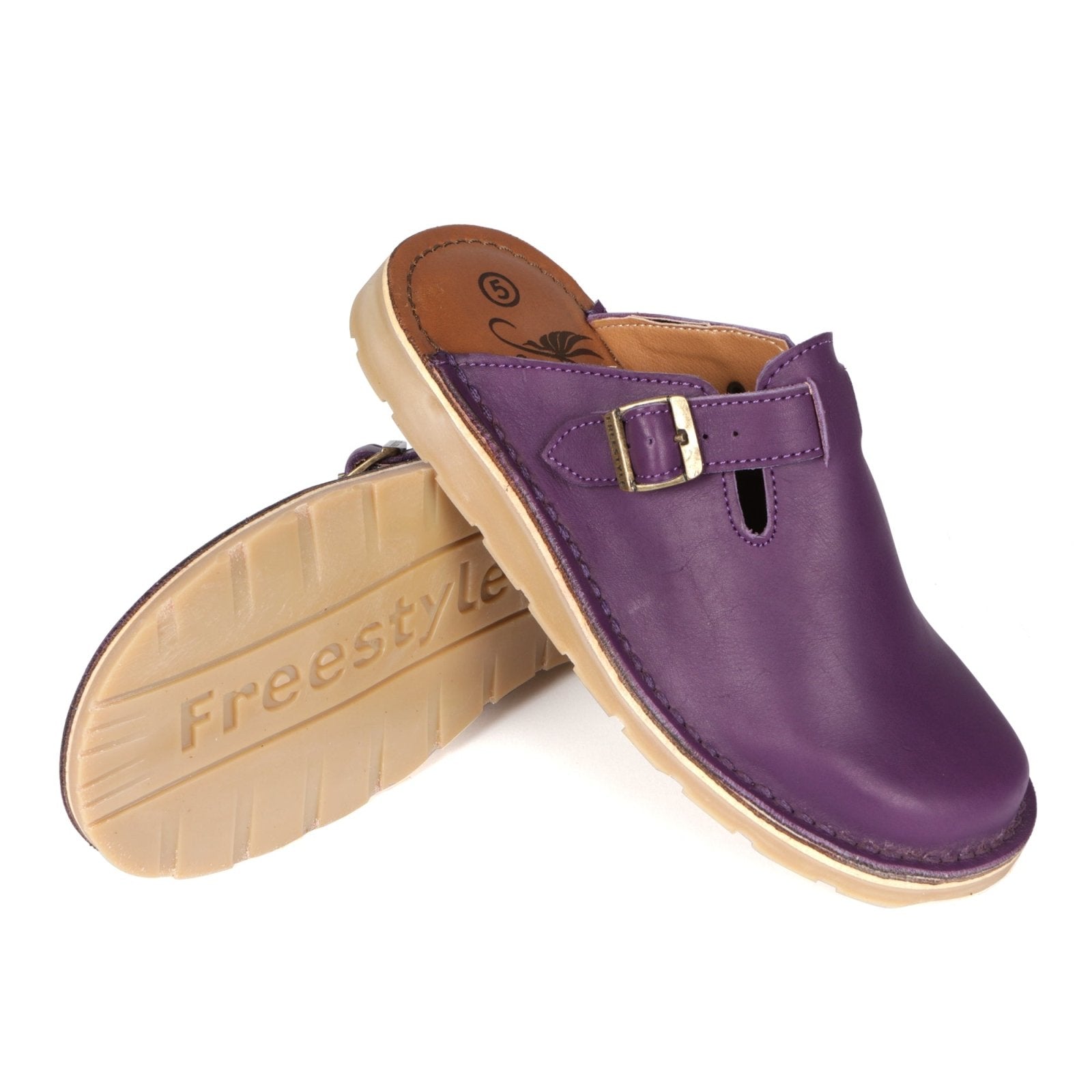 Charlize premium leather handcrafted clog - Freestyle SA Proudly local leather boots veldskoens vellies leather shoes suede veldskoens