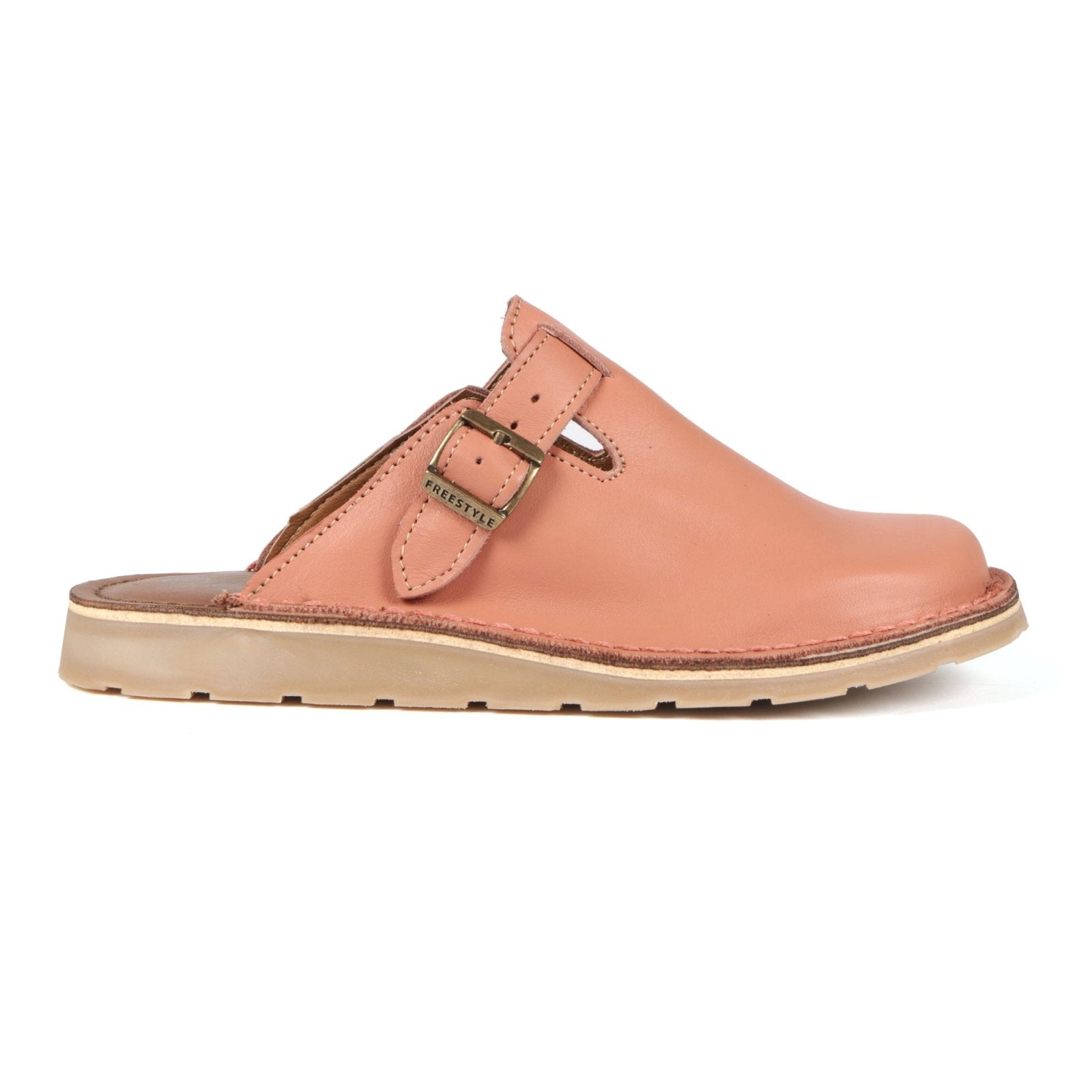 Charlize premium leather handcrafted clog - Freestyle SA Proudly local leather boots veldskoens vellies leather shoes suede veldskoens