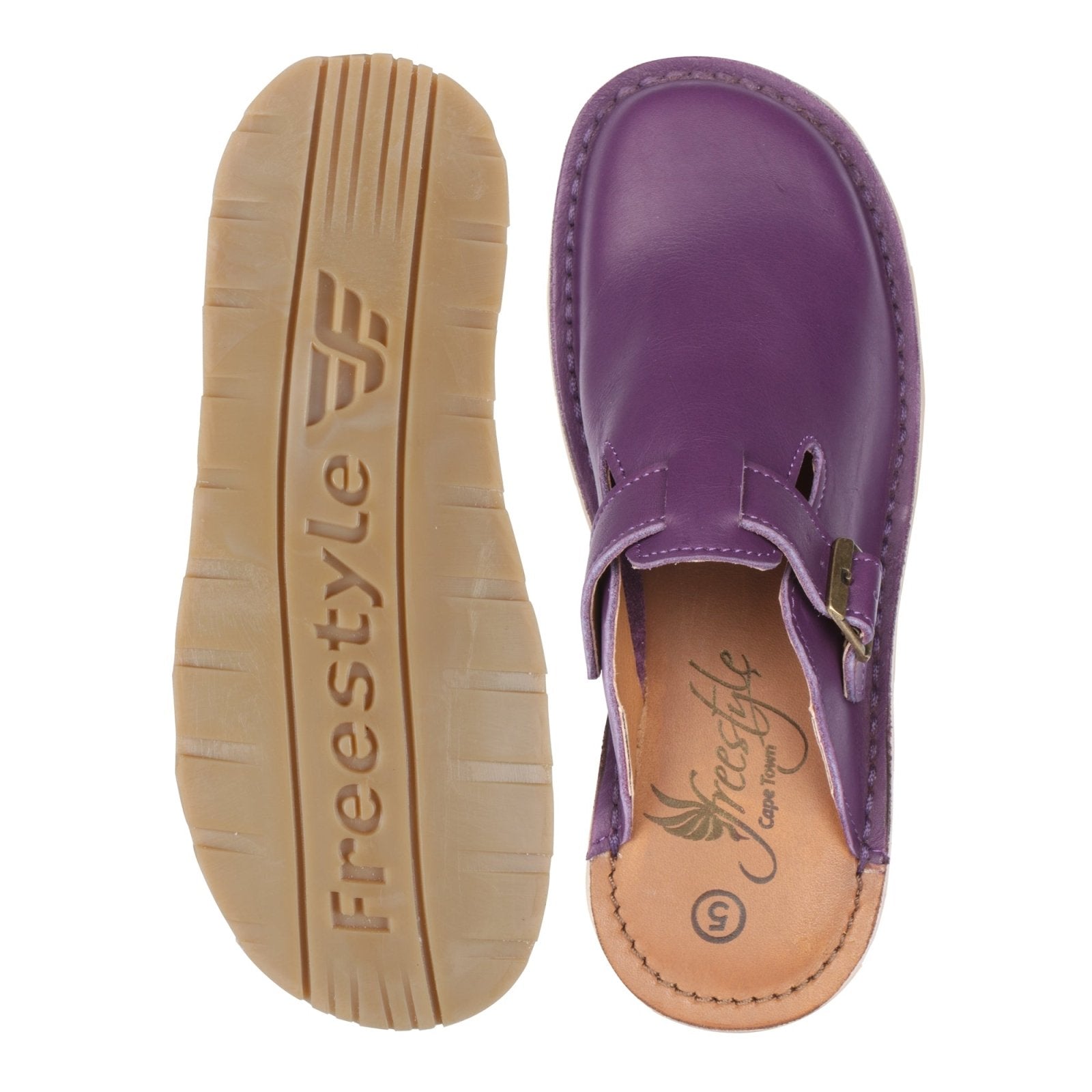 Charlize premium leather handcrafted clog - Freestyle SA Proudly local leather boots veldskoens vellies leather shoes suede veldskoens