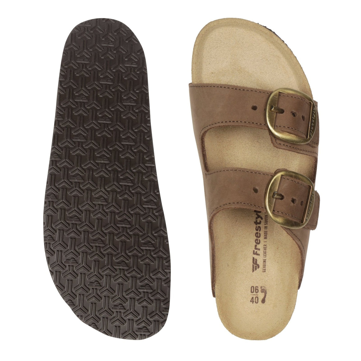 Corkies Kiirsten Ladies Anatomical Premium Leather sandals - Freestyle SA Proudly local leather boots veldskoens vellies leather shoes suede veldskoens