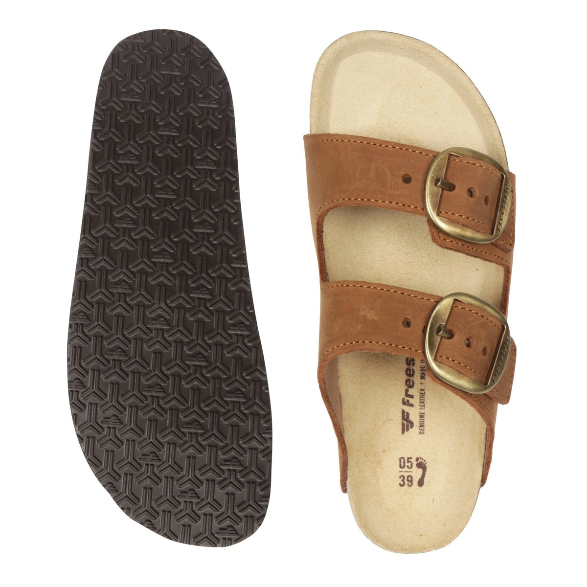 Corkies Kiirsten Ladies Anatomical Premium Leather sandals - Freestyle SA Proudly local leather boots veldskoens vellies leather shoes suede veldskoens