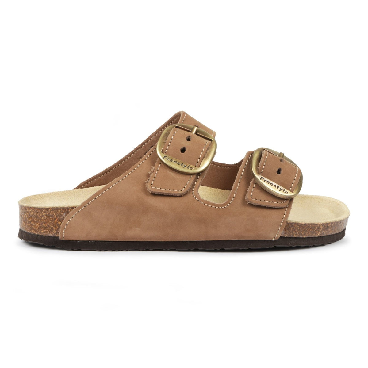 Corkies Kiirsten Ladies Anatomical Premium Leather sandals - Freestyle SA Proudly local leather boots veldskoens vellies leather shoes suede veldskoens