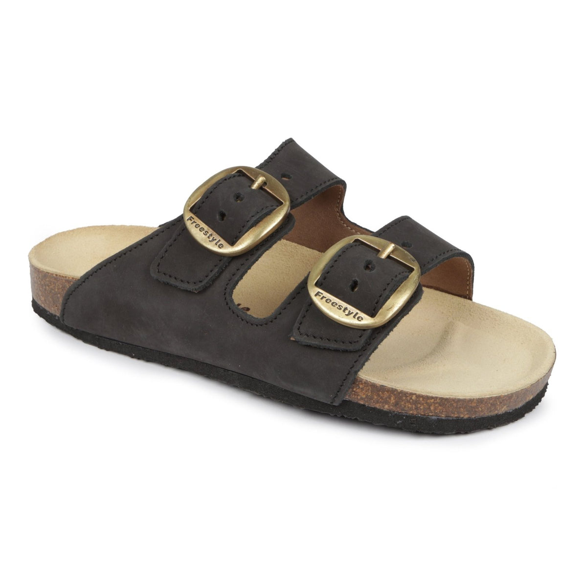 Corkies Kiirsten Ladies Anatomical Premium Leather sandals - Freestyle SA Proudly local leather boots veldskoens vellies leather shoes suede veldskoens
