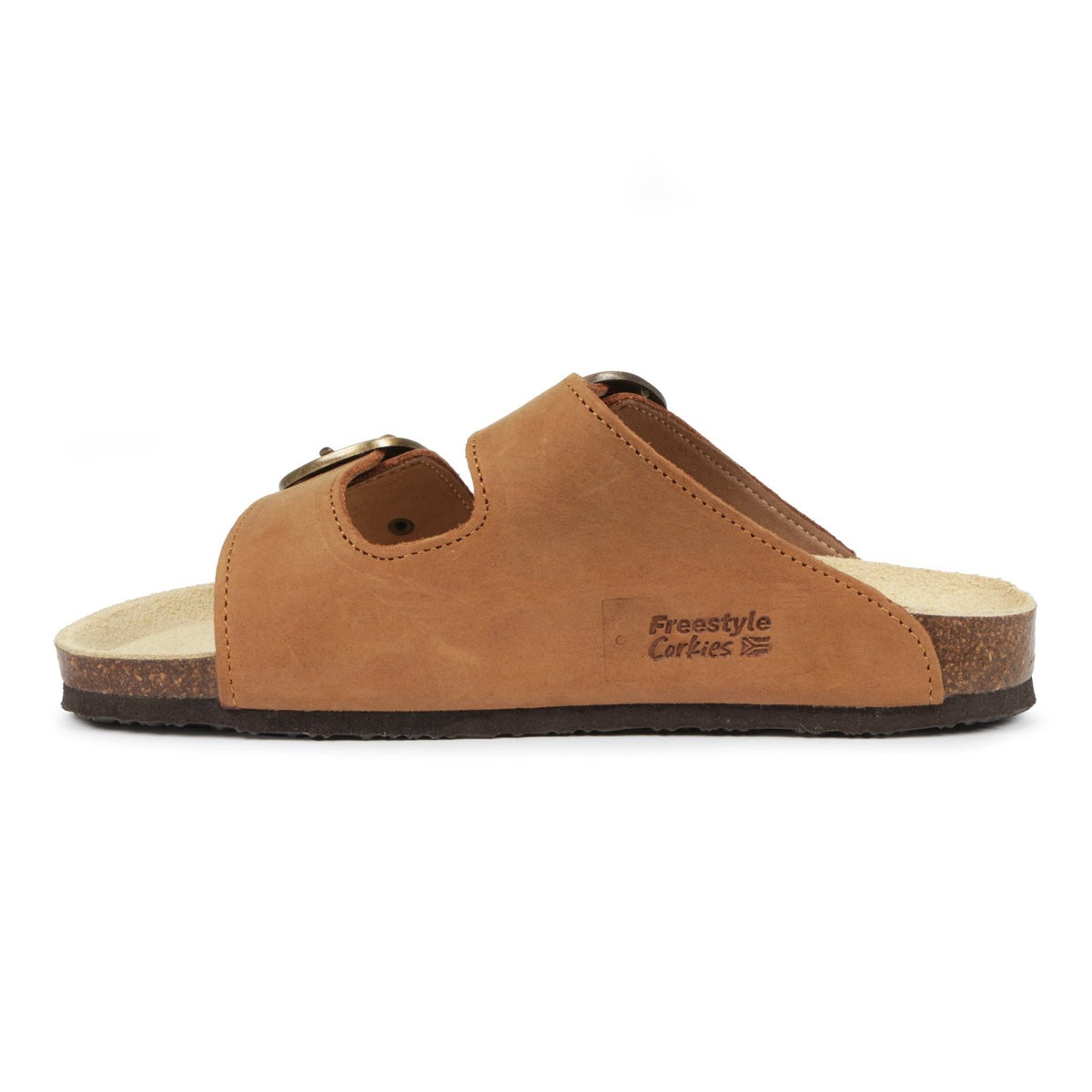 Corkies Kiirsten Ladies Anatomical Premium Leather sandals - Freestyle SA Proudly local leather boots veldskoens vellies leather shoes suede veldskoens
