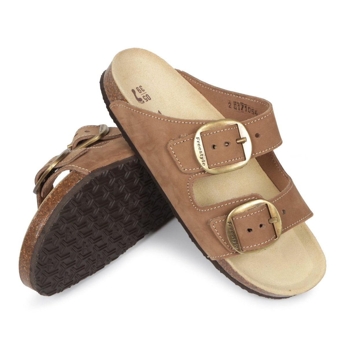 Corkies Kiirsten Ladies Anatomical Premium Leather sandals - Freestyle SA Proudly local leather boots veldskoens vellies leather shoes suede veldskoens