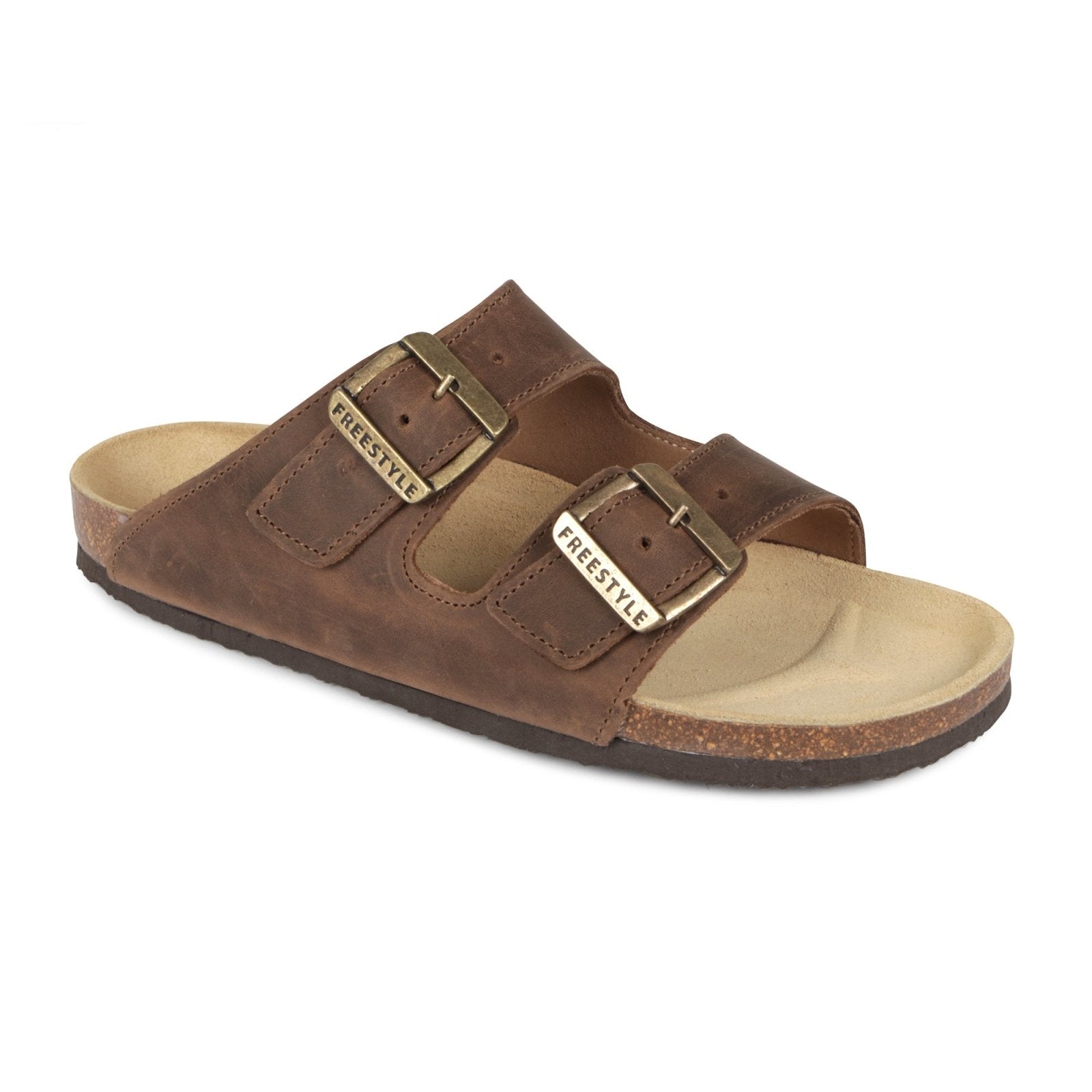Corkies Mattheus Premium Leather Anatomical Health Sandal - Freestyle SA Proudly local leather boots veldskoens vellies leather shoes suede veldskoens