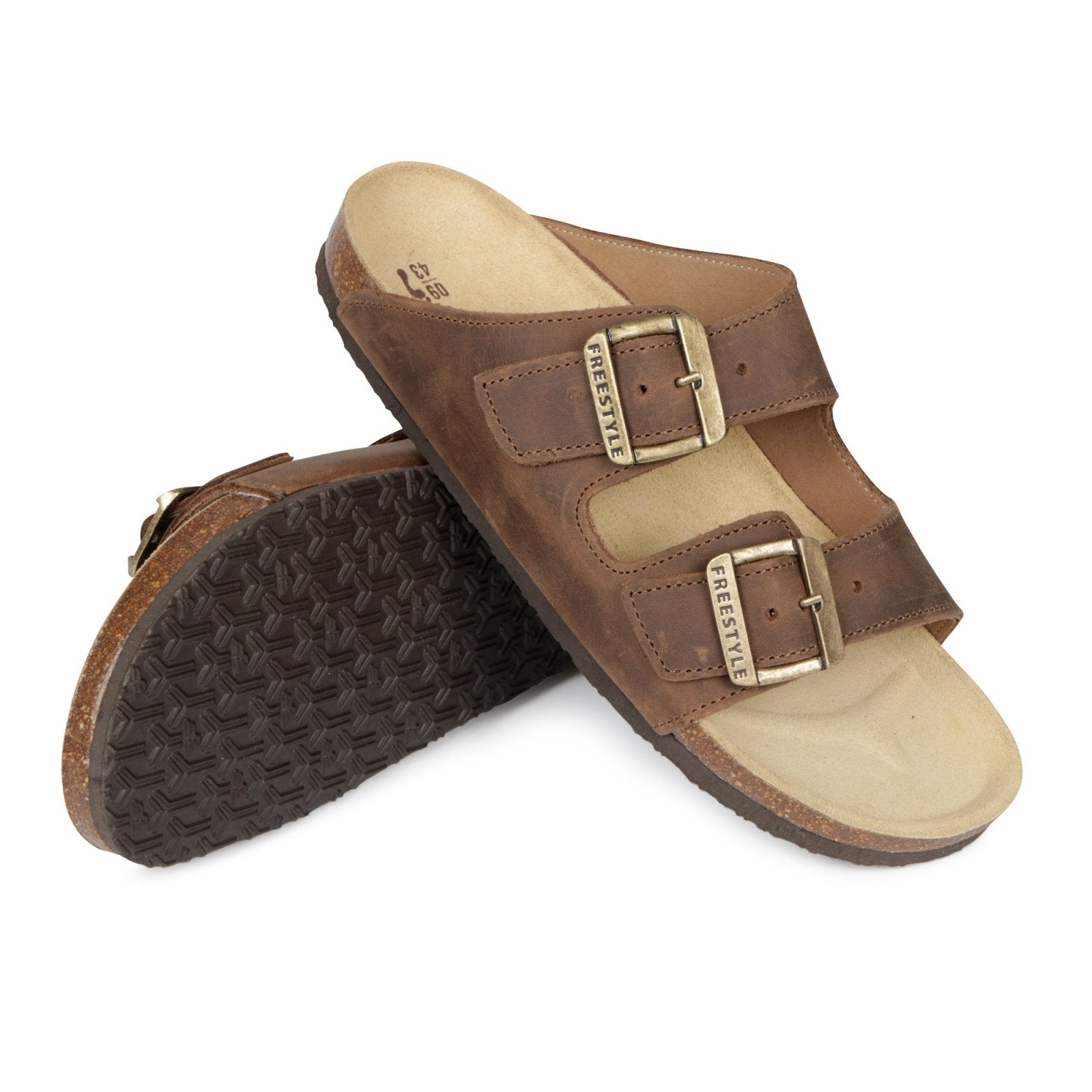 Corkies Mattheus Premium Leather Anatomical Health Sandal - Freestyle SA Proudly local leather boots veldskoens vellies leather shoes suede veldskoens