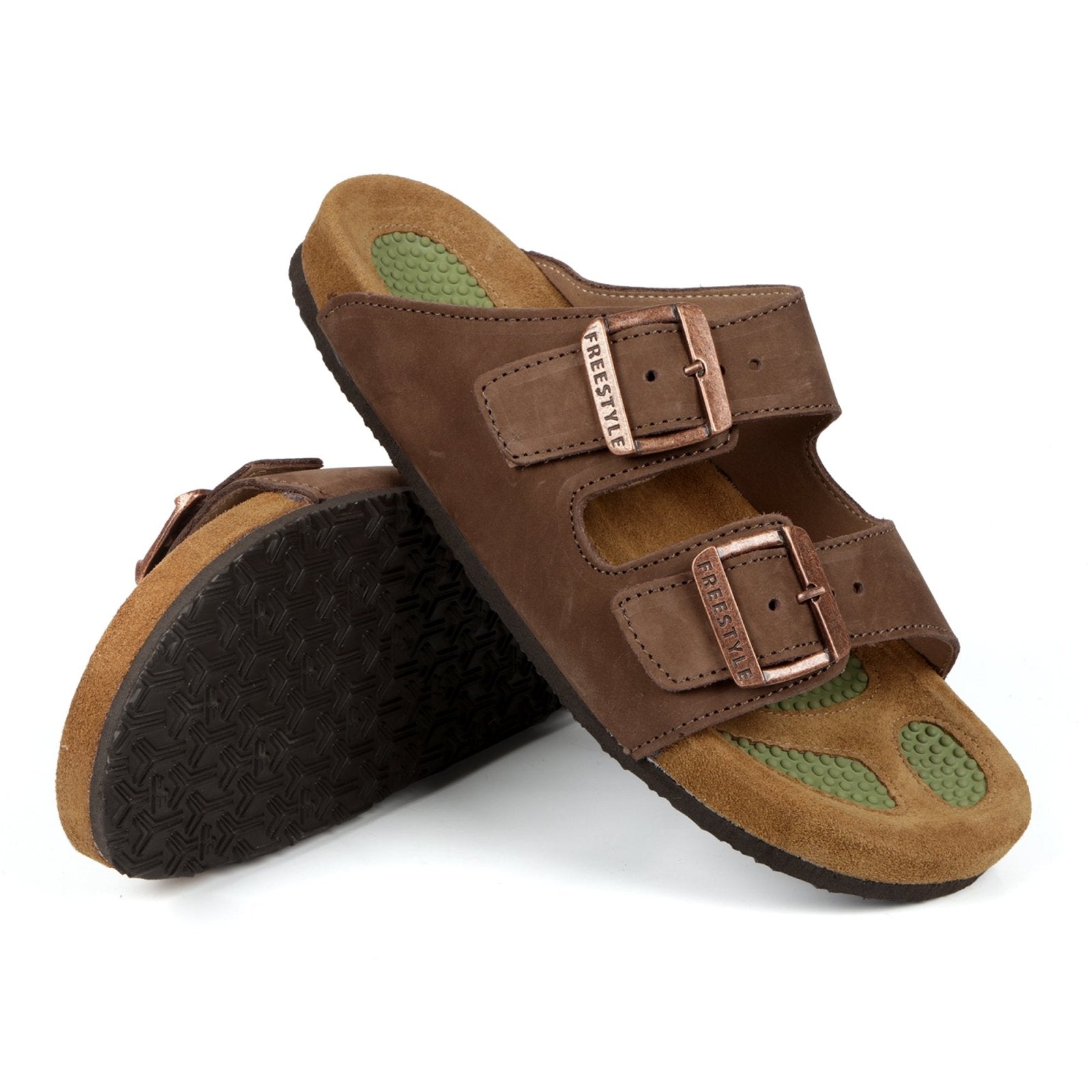 Corkies Mattheus Ripple Premium Leather Anatomical Health Sandal - Freestyle SA Proudly local leather boots veldskoens vellies leather shoes suede veldskoens