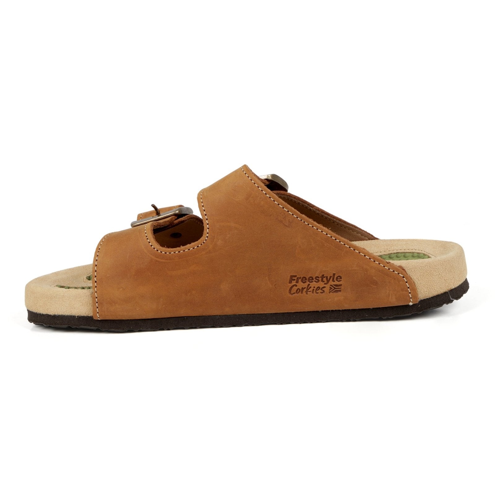 Corkies Mattheus Ripple Premium Leather Anatomical Health Sandal - Freestyle SA Proudly local leather boots veldskoens vellies leather shoes suede veldskoens