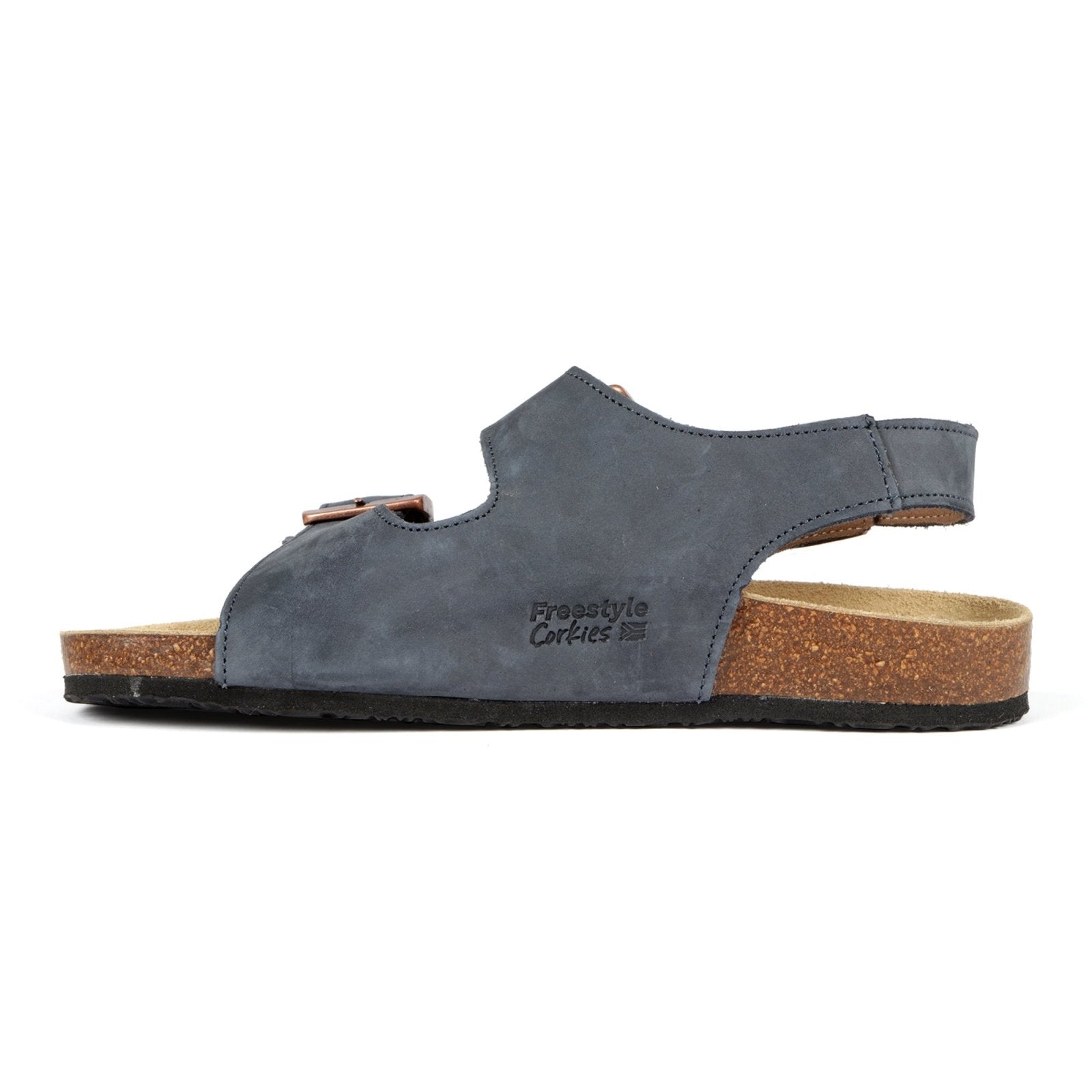 Corkies Mimi Anatomical Cork Footbed Premium leather health sandal - Freestyle SA Proudly local Leather Goods Supplier leather boots veldskoens vellies leather shoes suede veldskoens
