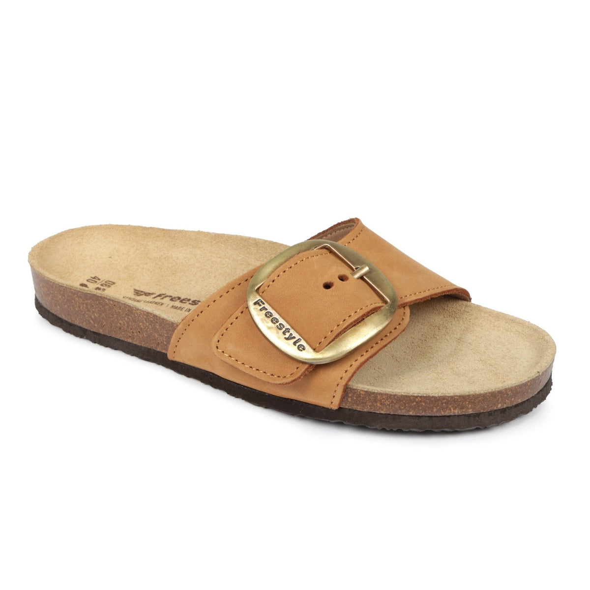 Corkies Saskia Ladies Anatomical Premium Leather sandals - Freestyle SA Proudly local leather boots veldskoens vellies leather shoes suede veldskoens