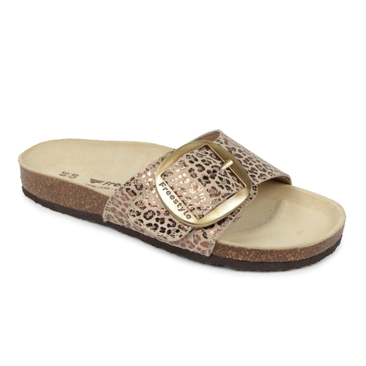 Corkies Saskia Ladies Anatomical Premium Leather sandals - Freestyle SA Proudly local leather boots veldskoens vellies leather shoes suede veldskoens