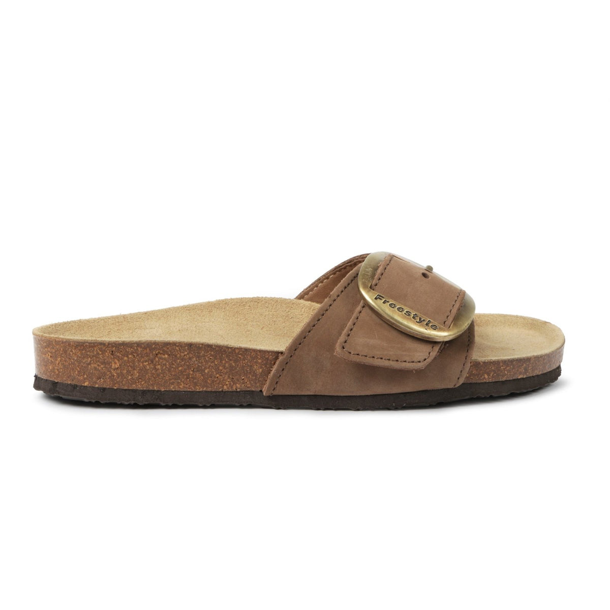 Corkies Saskia Ladies Anatomical Premium Leather sandals - Freestyle SA Proudly local leather boots veldskoens vellies leather shoes suede veldskoens