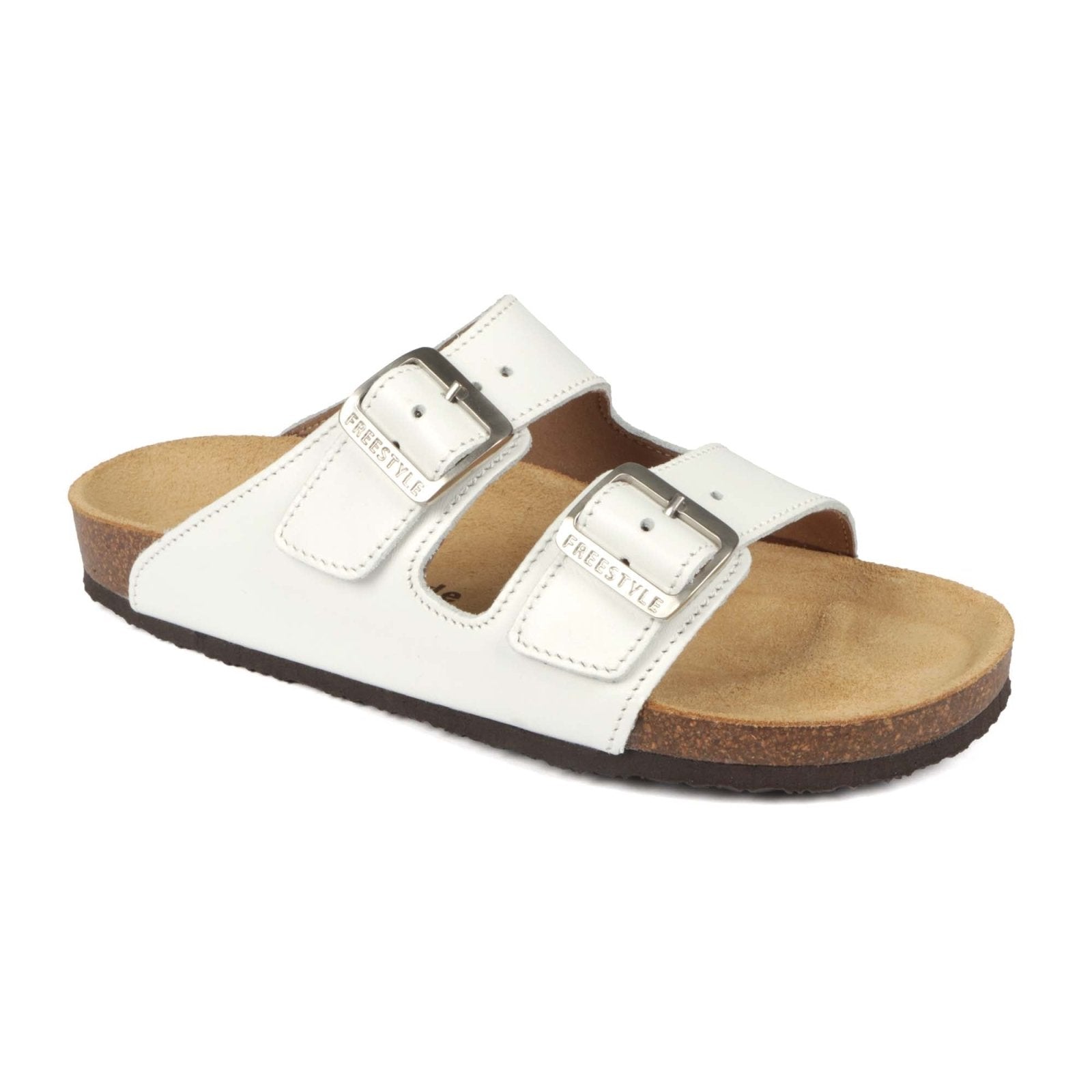 Corkies Sophie Ladies Anatomical Premium Leather sandals - Freestyle SA Proudly local leather boots veldskoens vellies leather shoes suede veldskoens