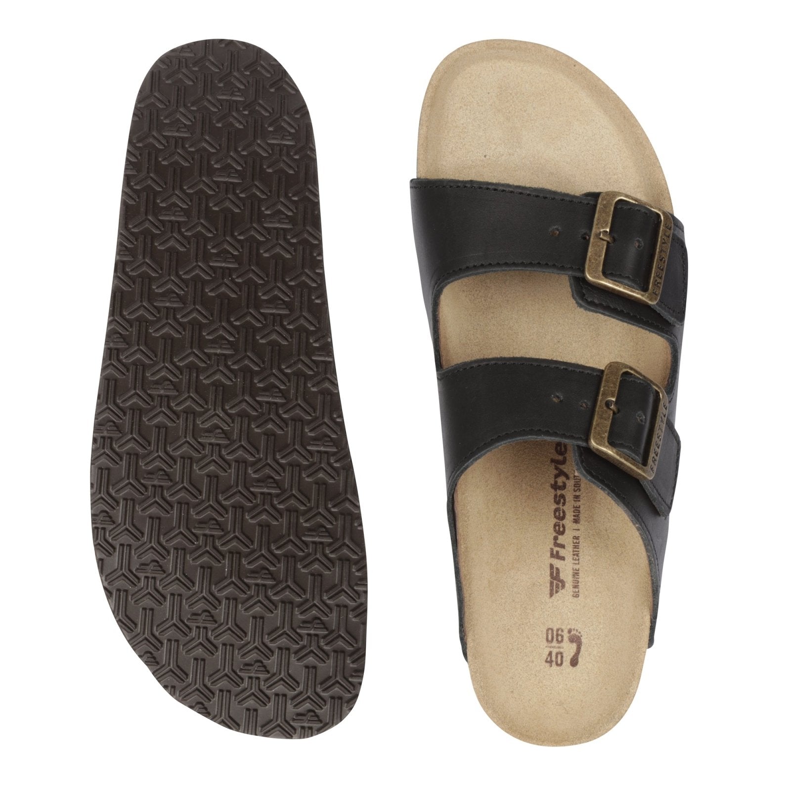Corkies Sophie Ladies Anatomical Premium Leather sandals - Freestyle SA Proudly local leather boots veldskoens vellies leather shoes suede veldskoens