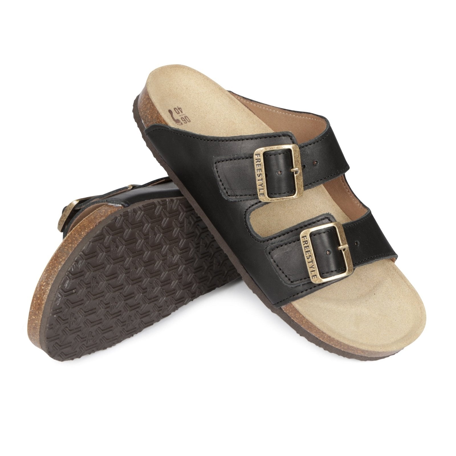 Corkies Sophie Ladies Anatomical Premium Leather sandals - Freestyle SA Proudly local leather boots veldskoens vellies leather shoes suede veldskoens
