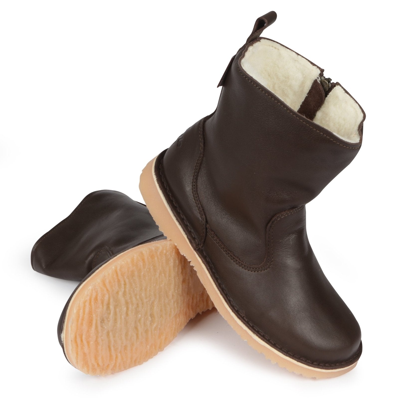 Dalebrook 100% Wool - Lined Ladies Premium Leather Boot - Freestyle SA Proudly local leather boots veldskoens vellies leather shoes suede veldskoens