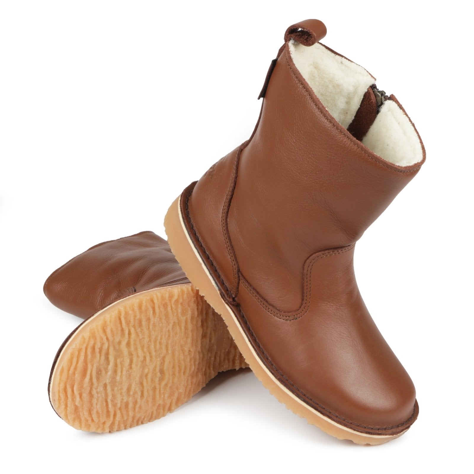 Dalebrook 100% Wool - Lined Ladies Premium Leather Boot - Freestyle SA Proudly local leather boots veldskoens vellies leather shoes suede veldskoens