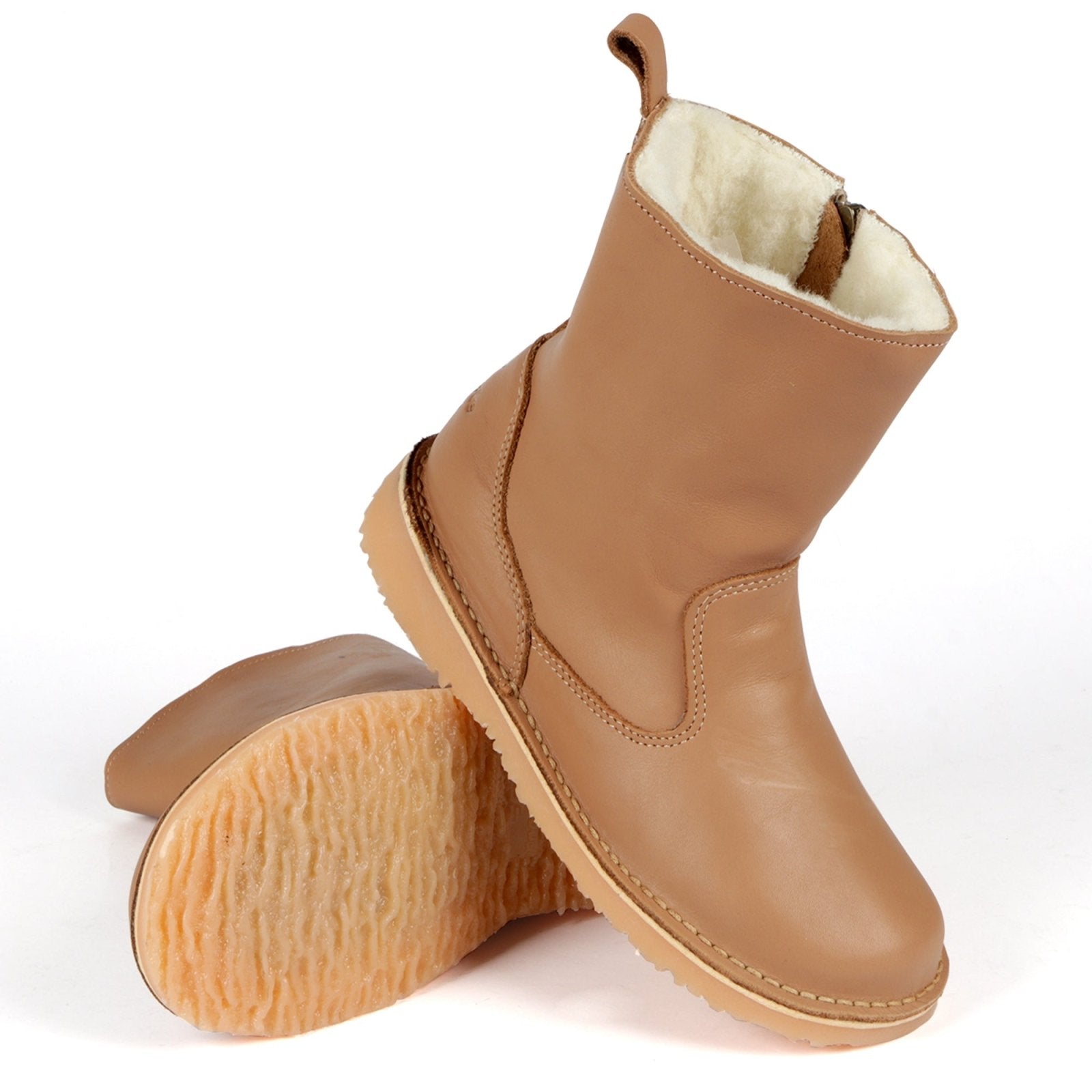 Dalebrook 100% Wool - Lined Ladies Premium Leather Boot - Freestyle SA Proudly local leather boots veldskoens vellies leather shoes suede veldskoens