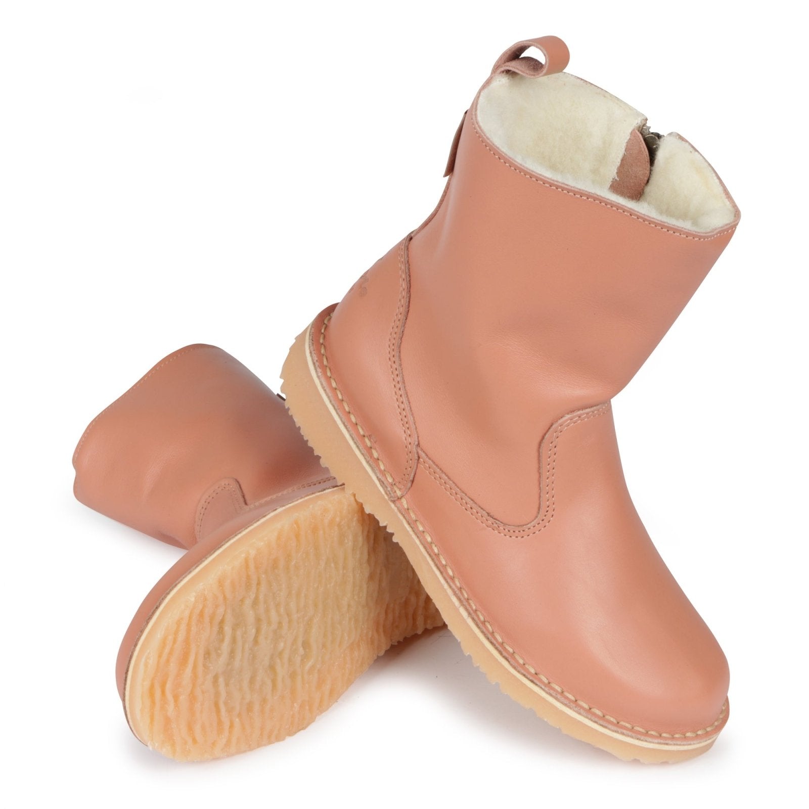 Dalebrook 100% Wool - Lined Ladies Premium Leather Boot - Freestyle SA Proudly local leather boots veldskoens vellies leather shoes suede veldskoens