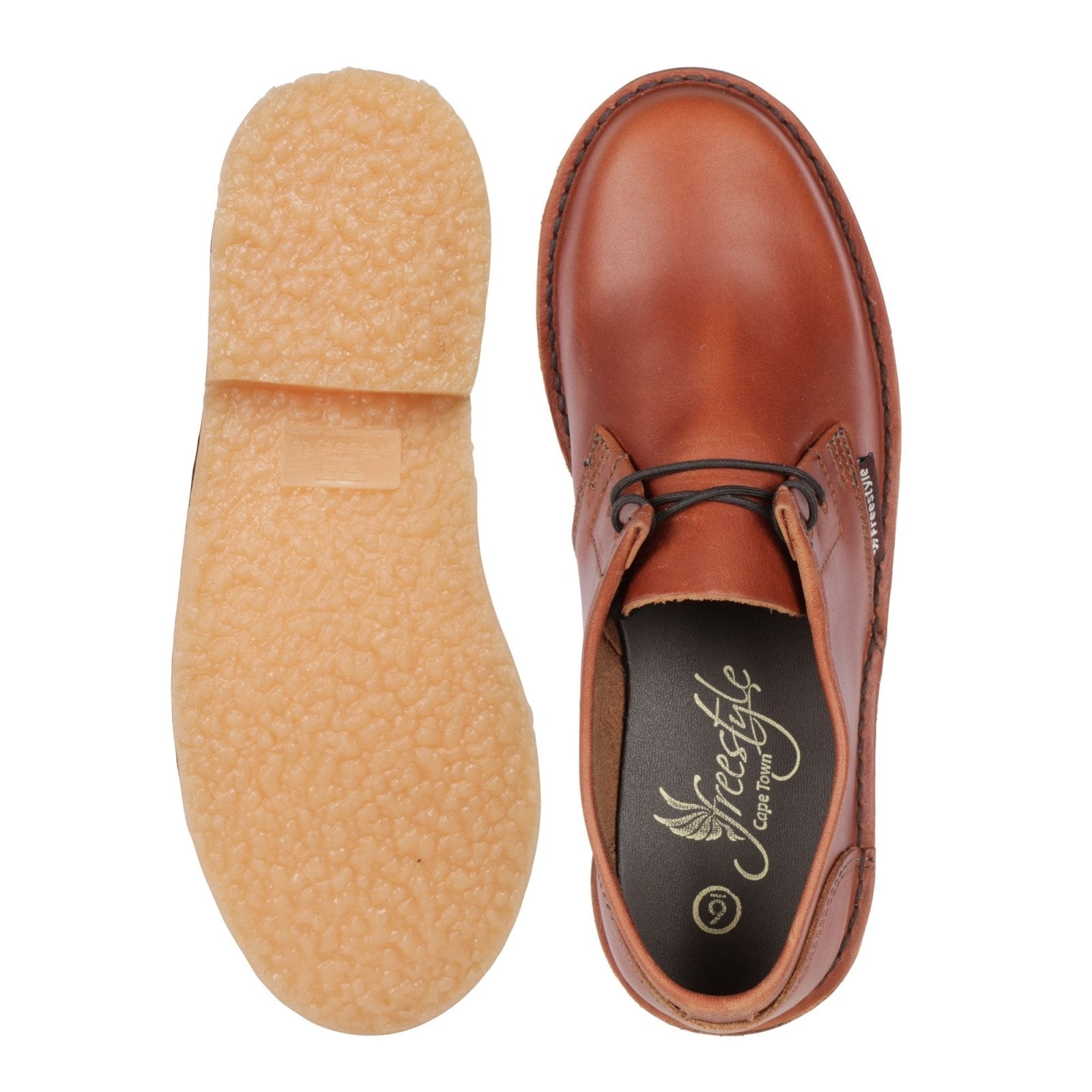 Freestyle Aimee Locally Handmade premium leather lace - up - Freestyle SA Proudly local leather boots veldskoens vellies leather shoes suede veldskoens