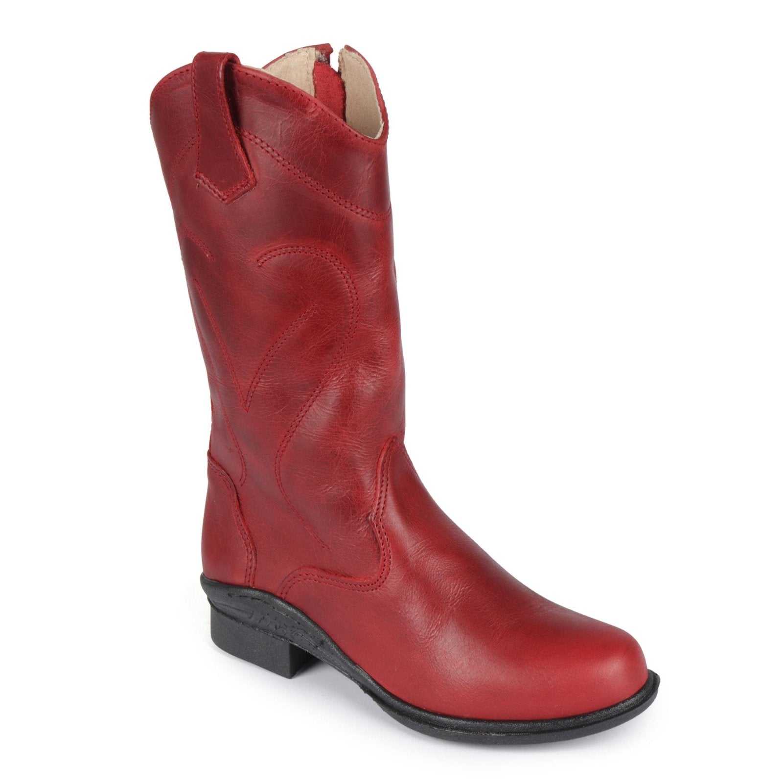 Freestyle Cowboy Ladies Premium Leather Boot - Freestyle SA Proudly local leather boots veldskoens vellies leather shoes suede veldskoens