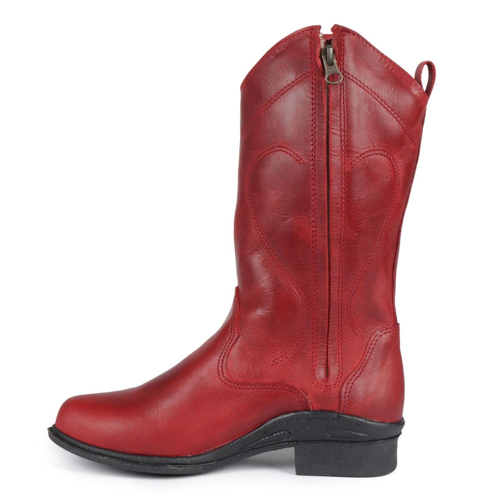 Freestyle Cowboy Ladies Premium Leather Boot - Freestyle SA Proudly local leather boots veldskoens vellies leather shoes suede veldskoens