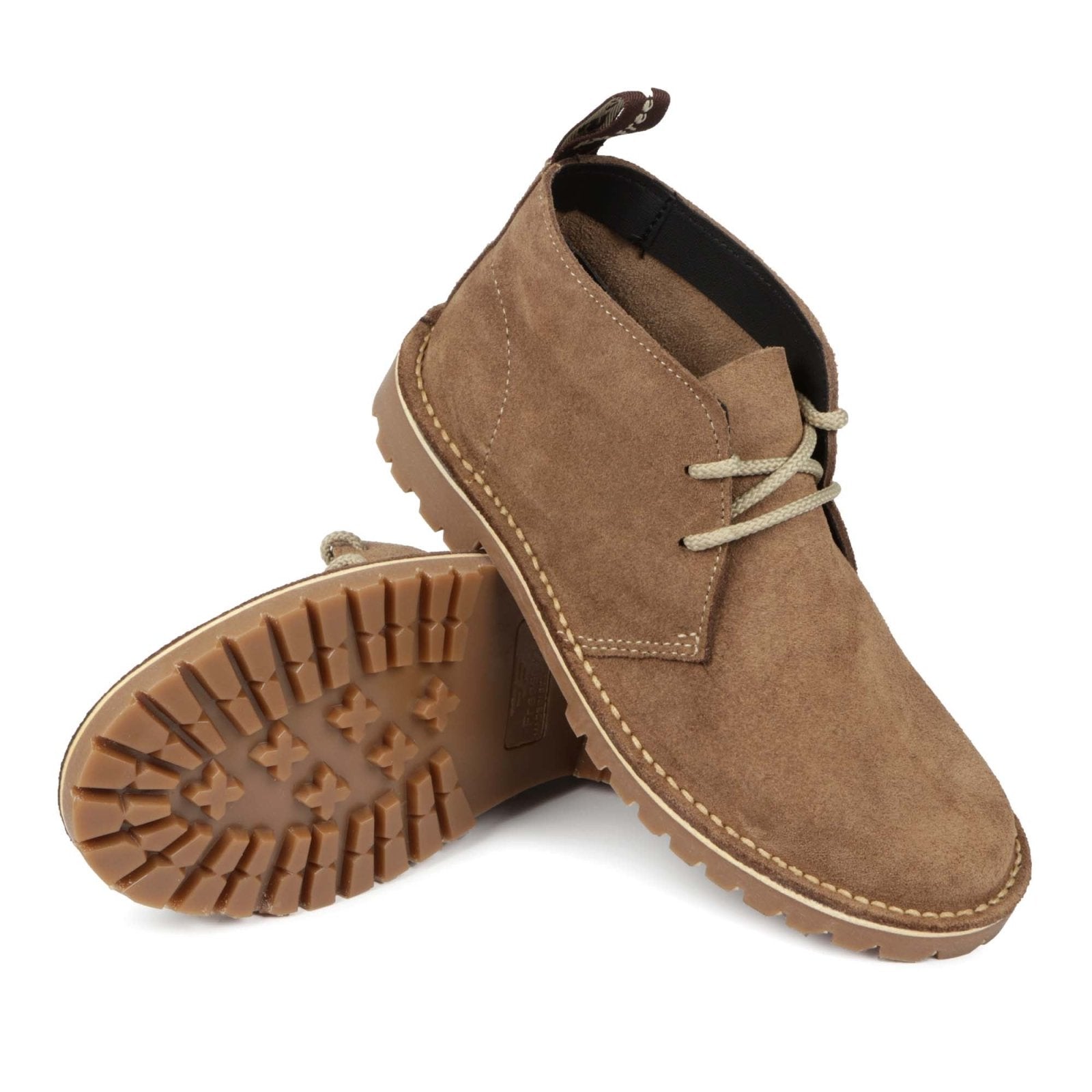 Freestyle Hunter Ladies Fitted Premium Suede Cleated Veldskoen - Freestyle SA Proudly local leather boots veldskoens vellies leather shoes suede veldskoens