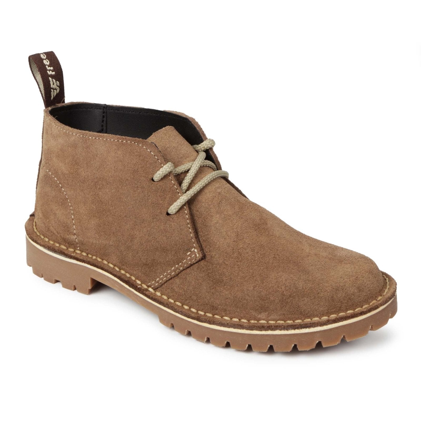 Freestyle Hunter Ladies Fitted Premium Suede Cleated Veldskoen - Freestyle SA Proudly local leather boots veldskoens vellies leather shoes suede veldskoens