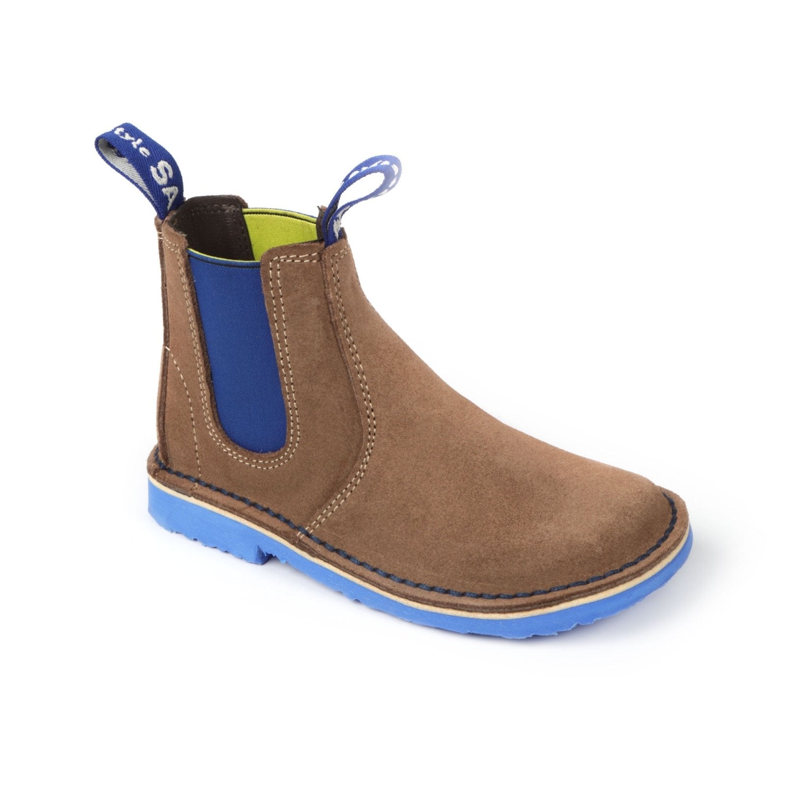 Karoo Kids Mzansi Premium Soft Suede Leather Boot - Freestyle SA Proudly local leather boots veldskoens vellies leather shoes suede veldskoens