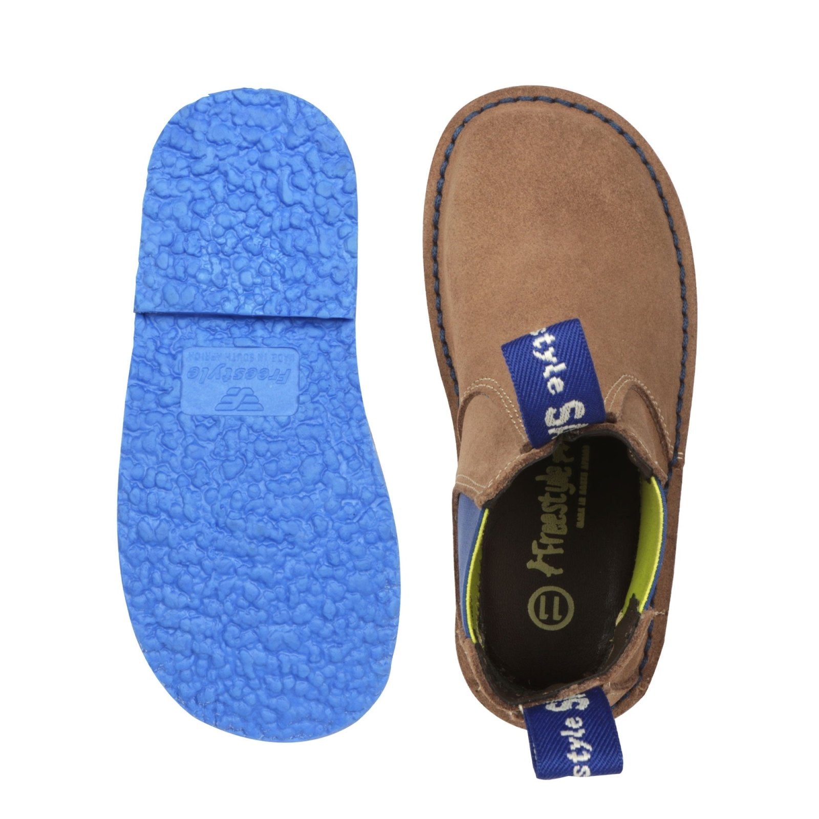 Karoo Kids Mzansi Premium Soft Suede Leather Boot - Freestyle SA Proudly local leather boots veldskoens vellies leather shoes suede veldskoens