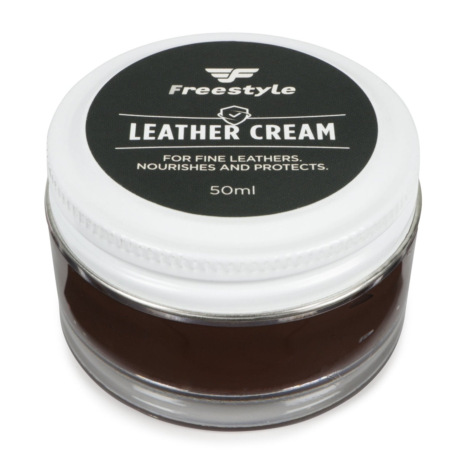 Leather Cream 50ml - Freestyle SA Proudly local leather boots veldskoens vellies leather shoes suede veldskoens