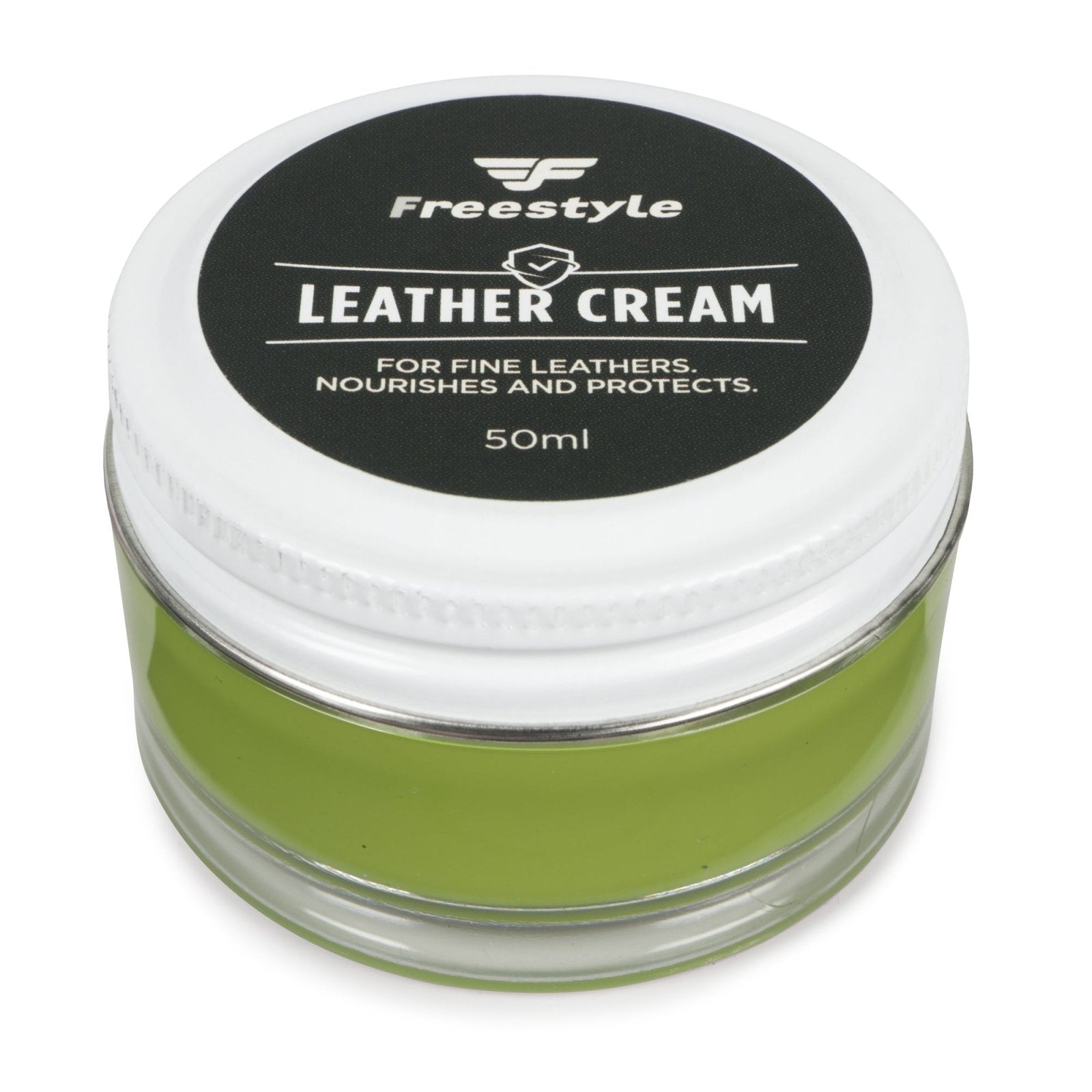 Leather Cream 50ml - Freestyle SA Proudly local leather boots veldskoens vellies leather shoes suede veldskoens