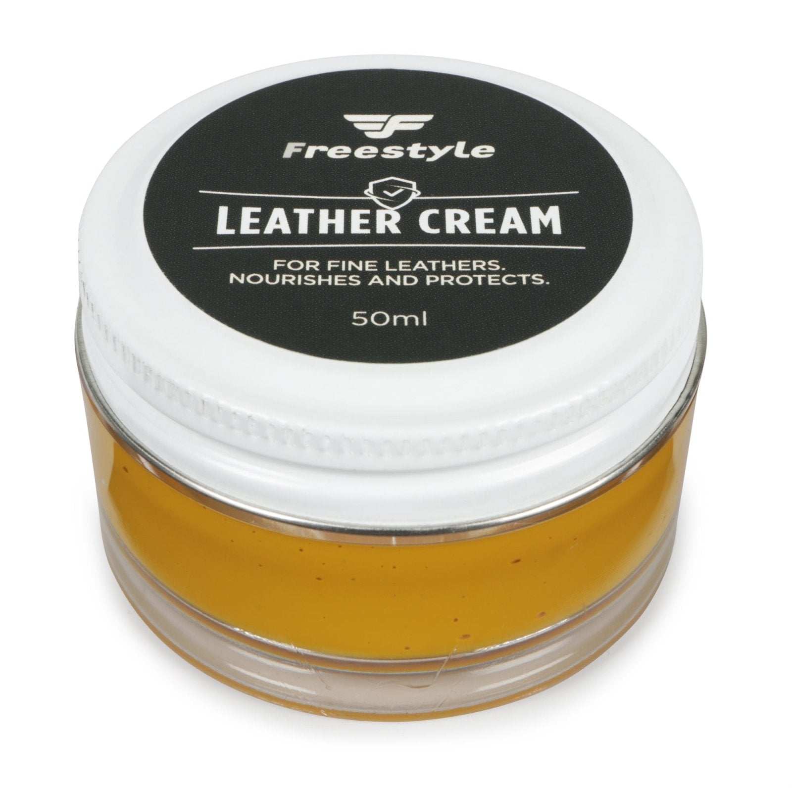 Leather Cream 50ml - Freestyle SA Proudly local leather boots veldskoens vellies leather shoes suede veldskoens