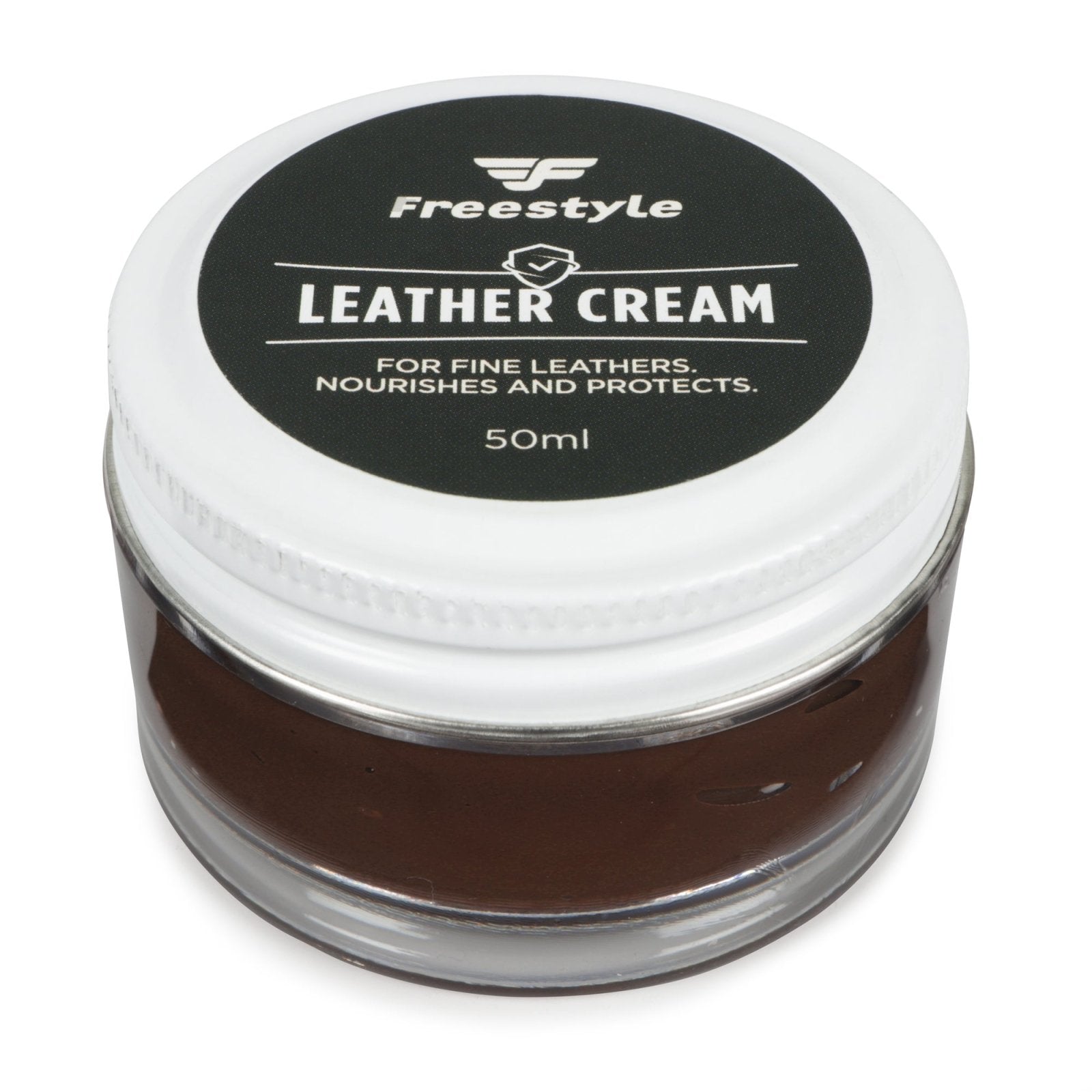 Leather Cream 50ml - Freestyle SA Proudly local leather boots veldskoens vellies leather shoes suede veldskoens