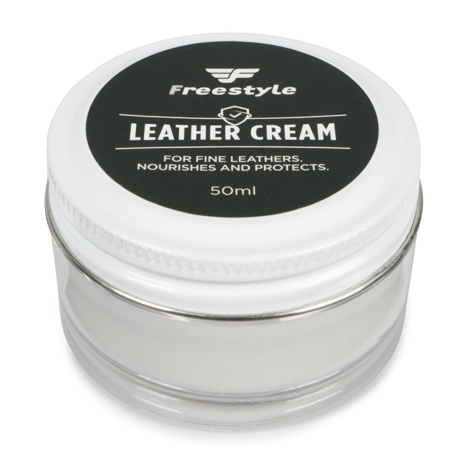 Leather Cream 50ml - Freestyle SA Proudly local leather boots veldskoens vellies leather shoes suede veldskoens