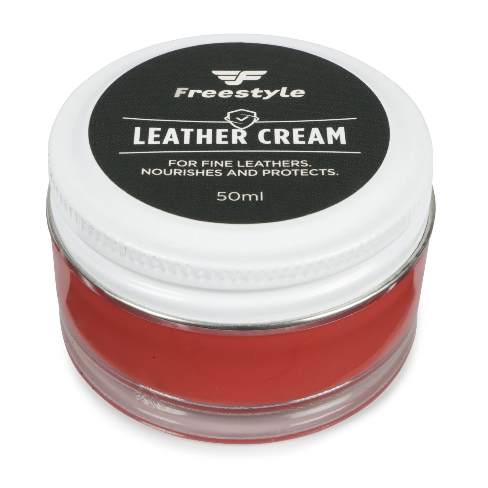 Leather Cream 50ml - Freestyle SA Proudly local leather boots veldskoens vellies leather shoes suede veldskoens